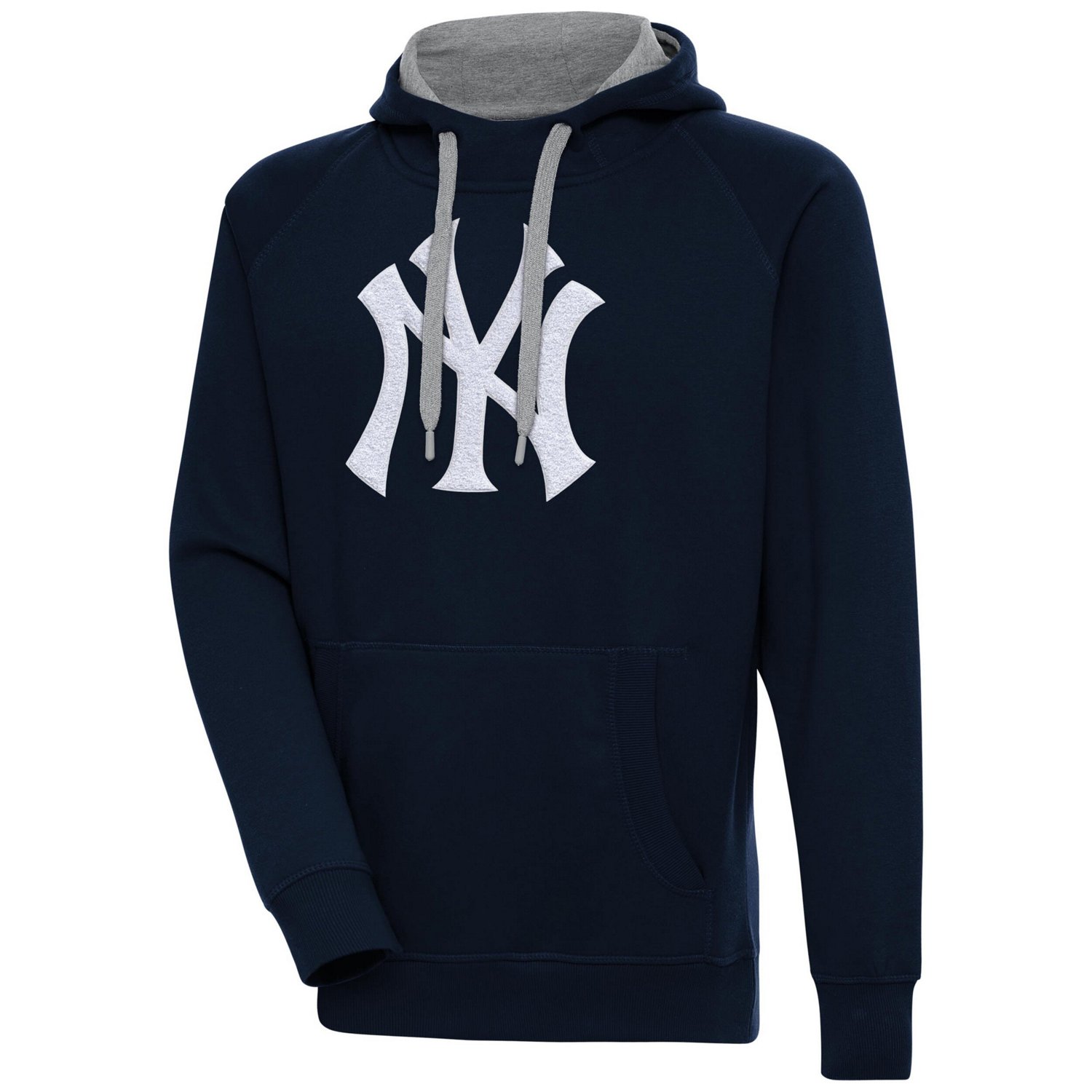Antigua New York Yankees Victory Chenille Pullover Hoodie                                                                        - view number 1