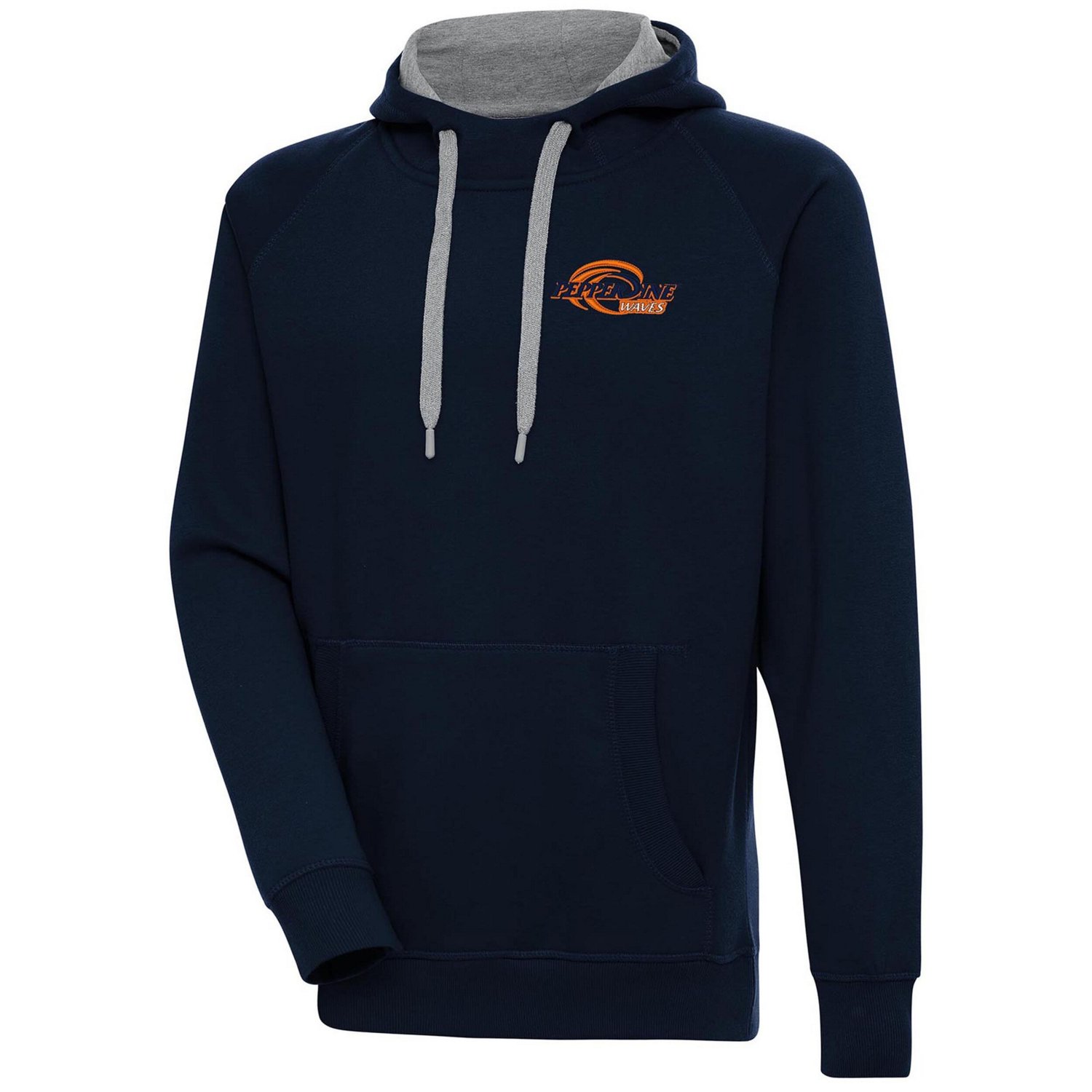 Antigua Pepperdine Waves Victory Pullover Hoodie - view number 1
