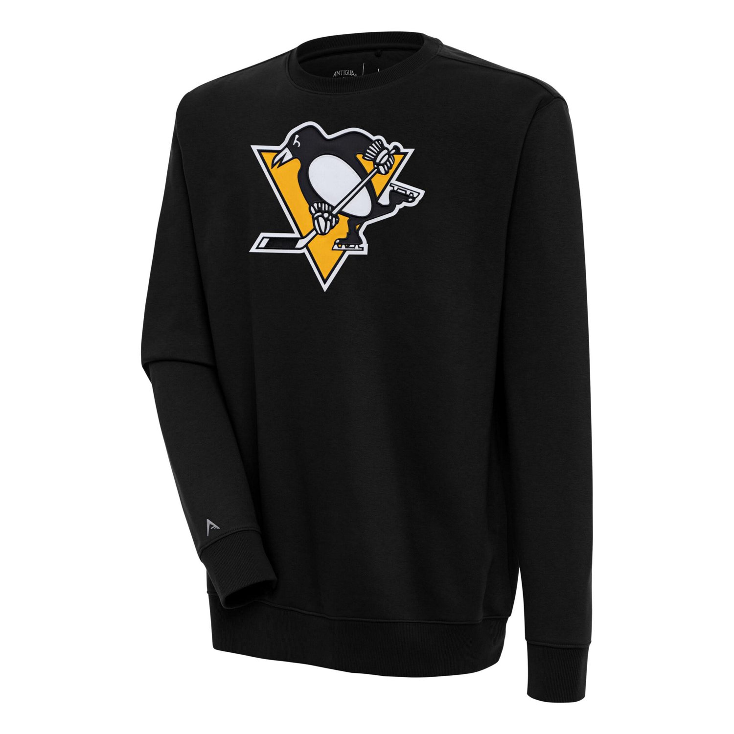 Antigua Pittsburgh Penguins Victory Pullover Sweatshirt                                                                          - view number 1