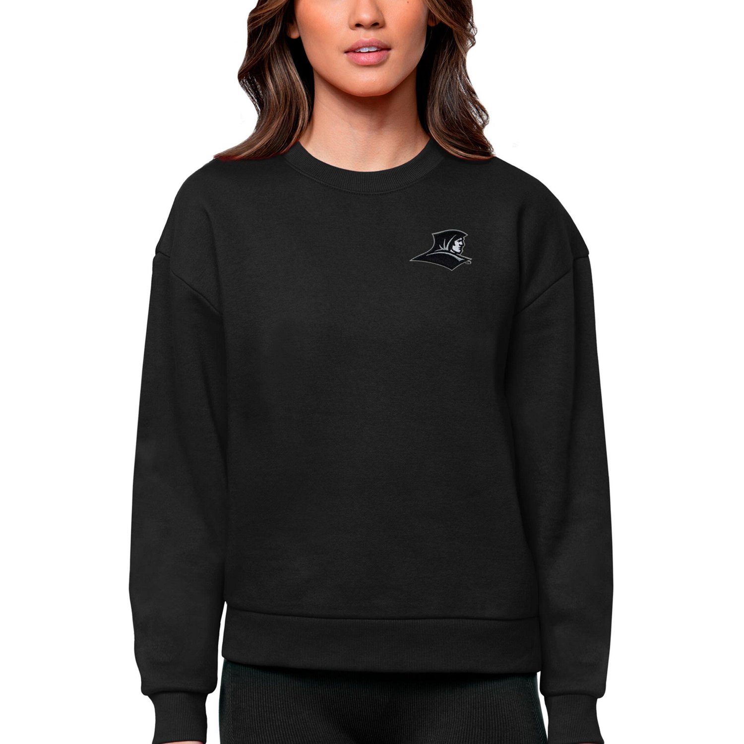 Antigua Providence Friars Logo Victory Crewneck Pullover Sweatshirt