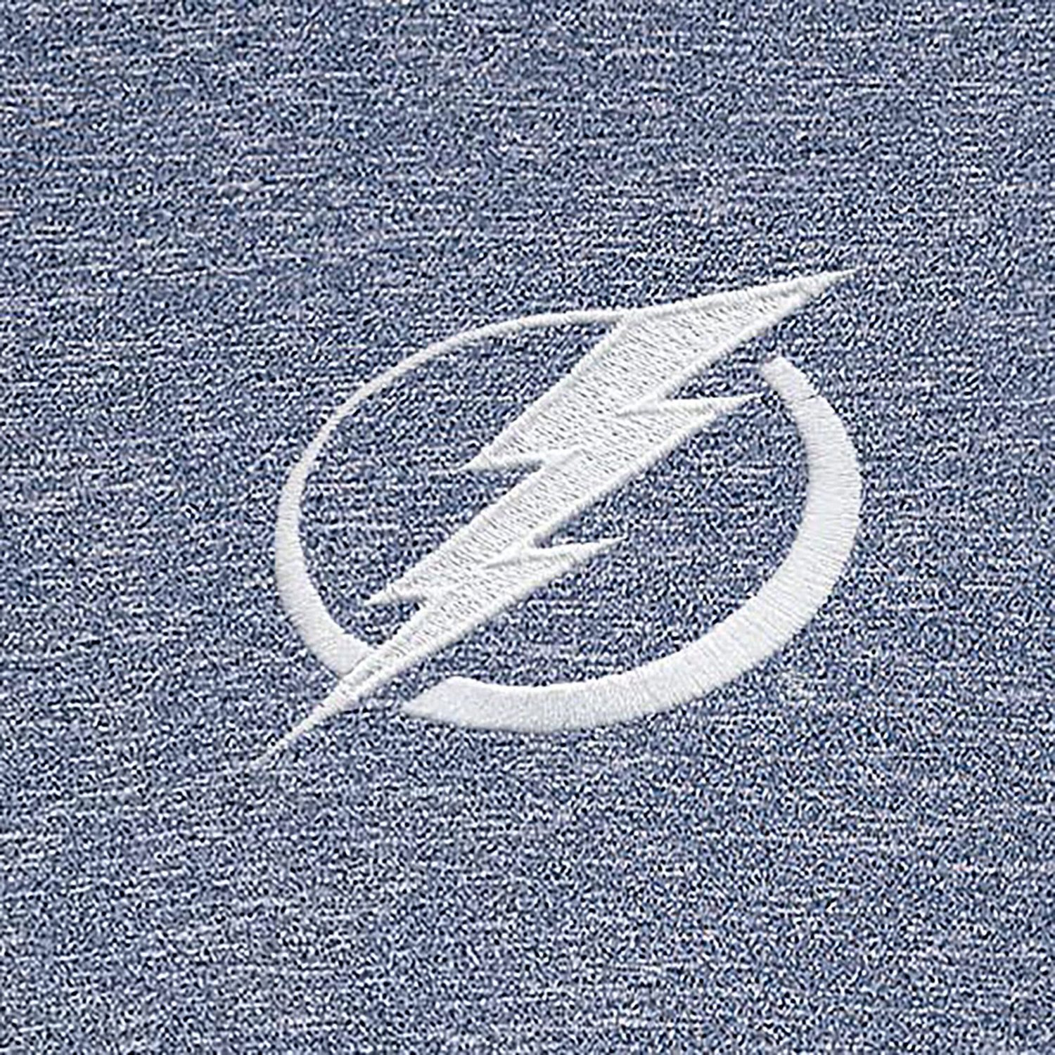 Antigua Tampa Bay Lightning White Logo Hunk Quarter-Zip Pullover - view number 2