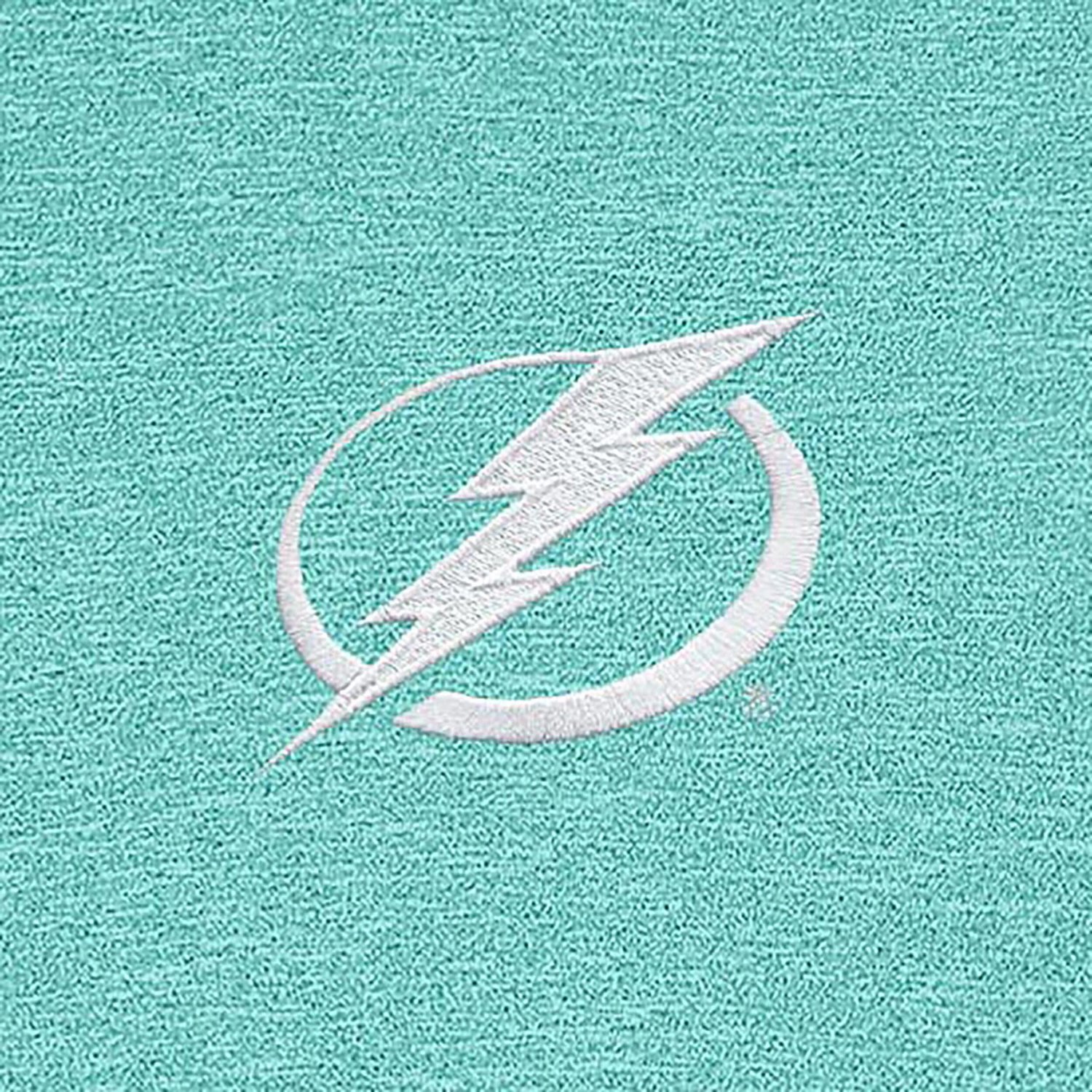 Antigua Tampa Bay Lightning White Logo Hunk Quarter-Zip Pullover                                                                 - view number 2