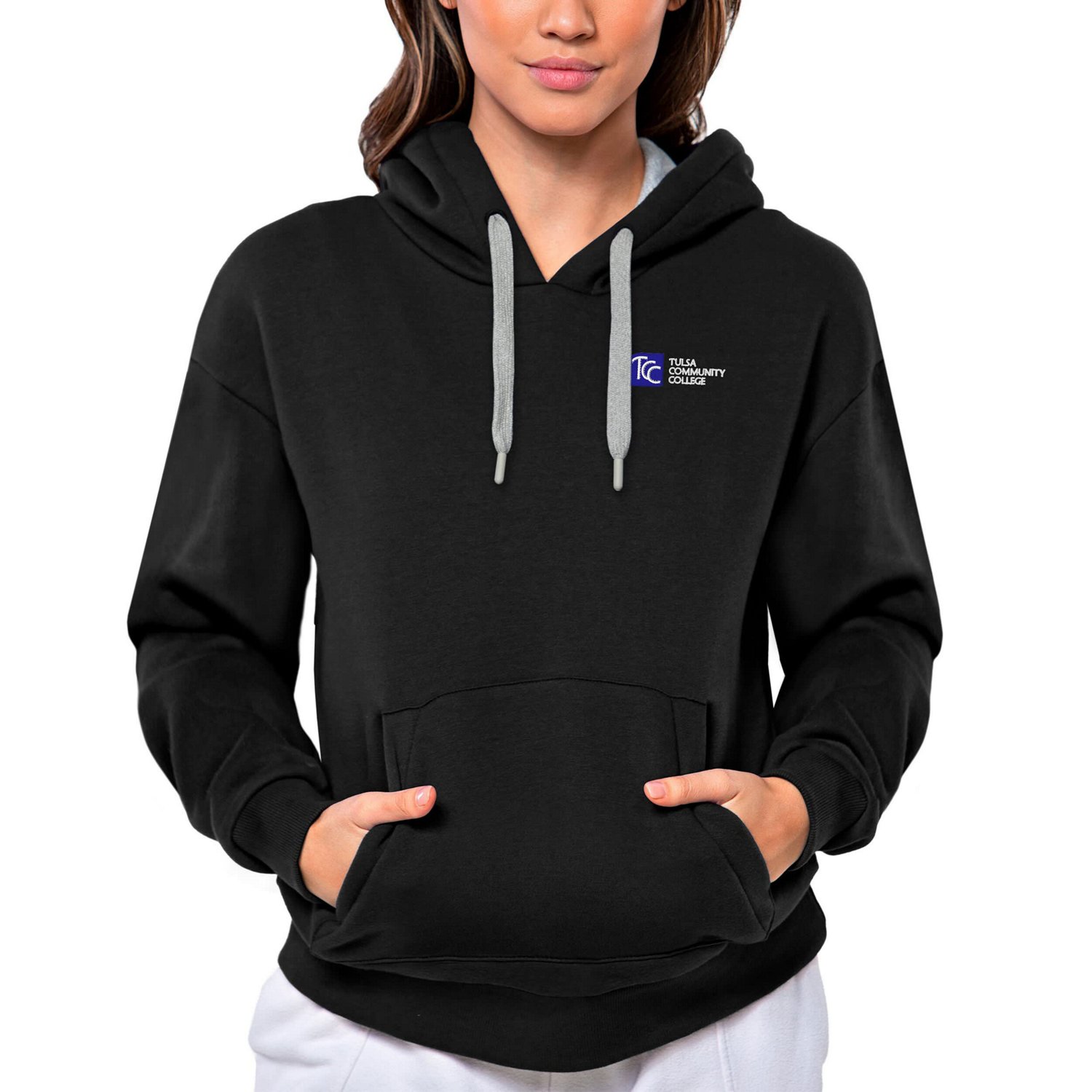 Antigua Tulsa Community College Victory Pullover Hoodie - view number 1