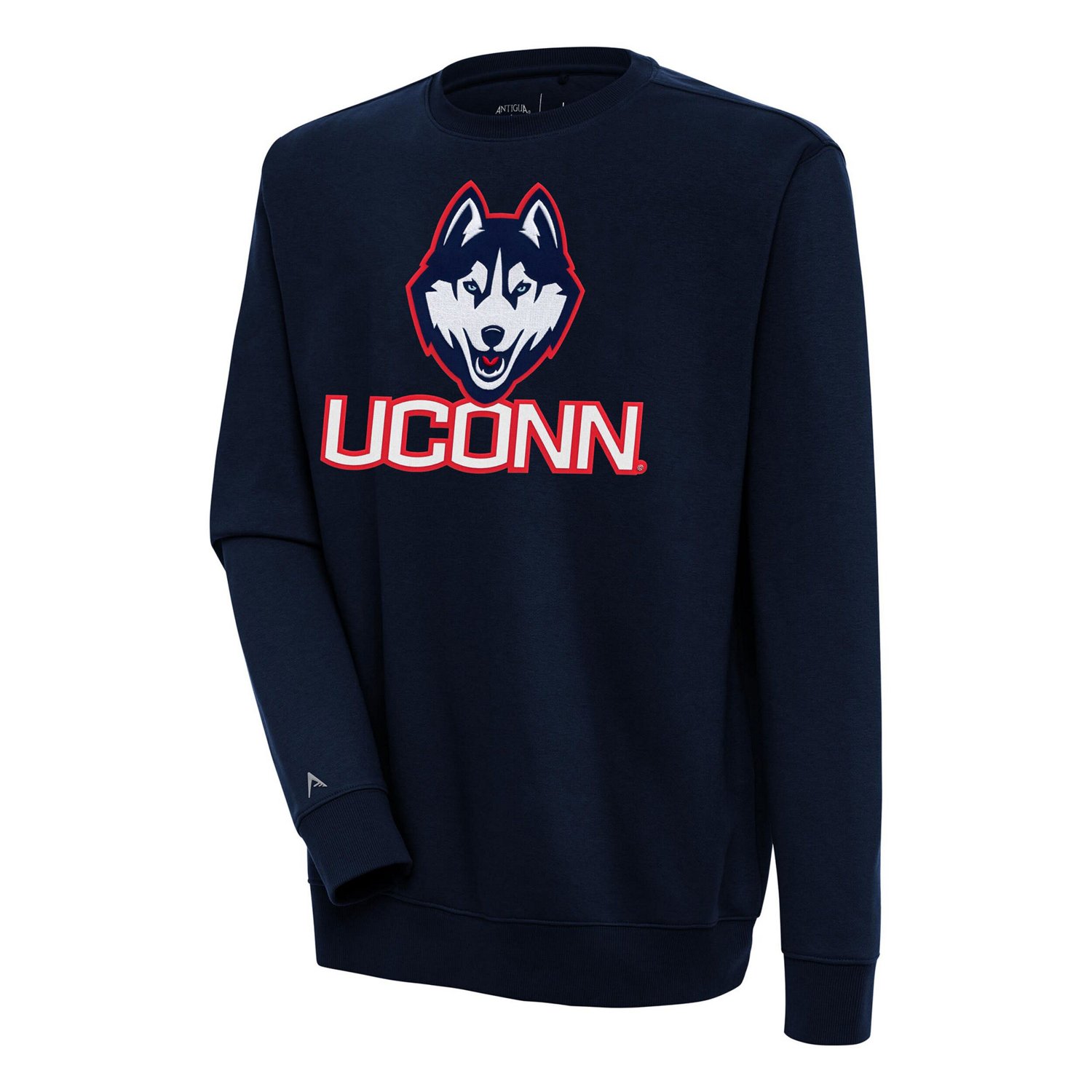 Antigua UConn Huskies Victory Pullover Sweatshirt
