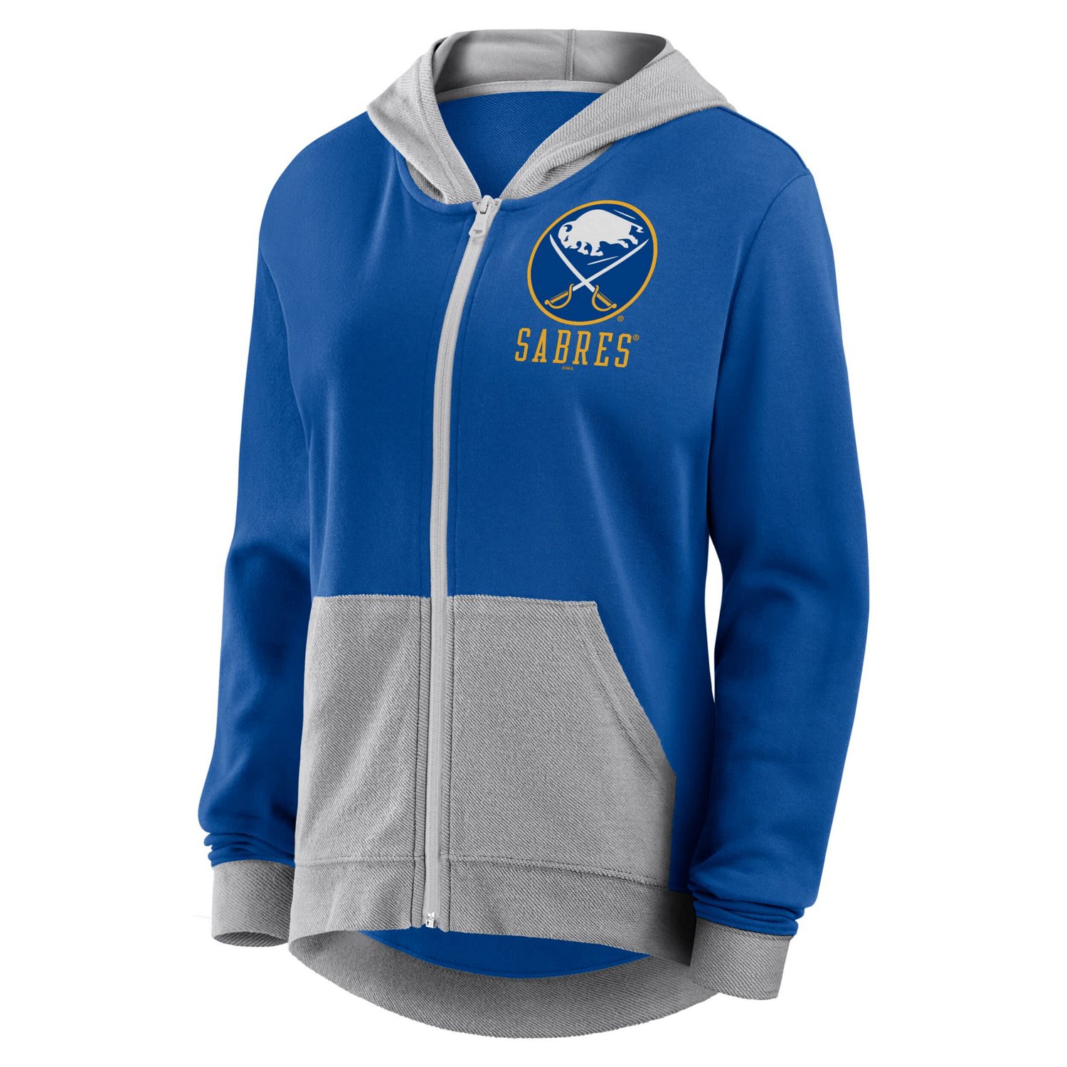 Buffalo Sabres Hit It French Terry Full-Zip Hoodie                                                                               - view number 2