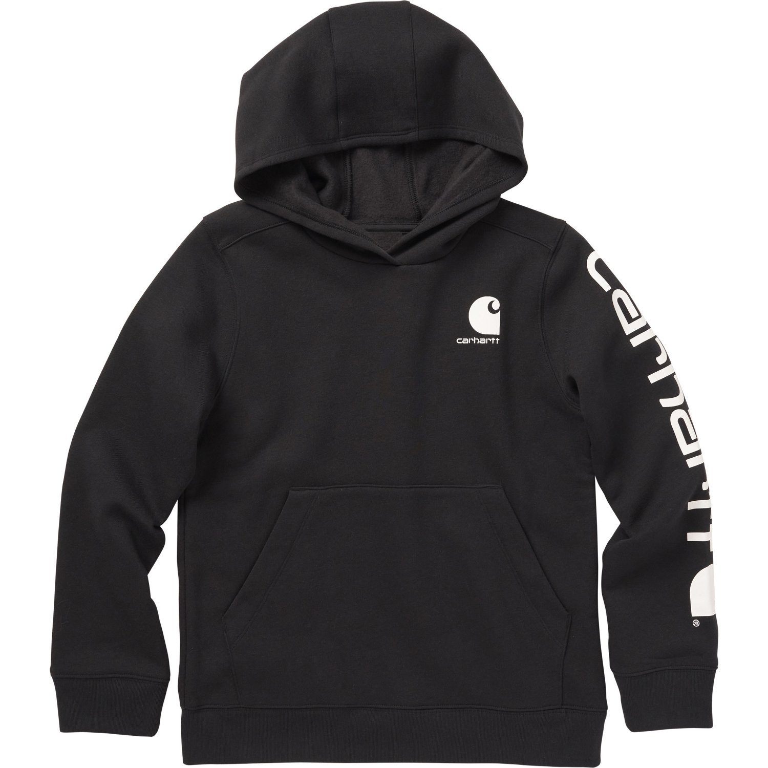 Carhartt Boys' Logo Pullover Hoodie                                                                                              - view number 4