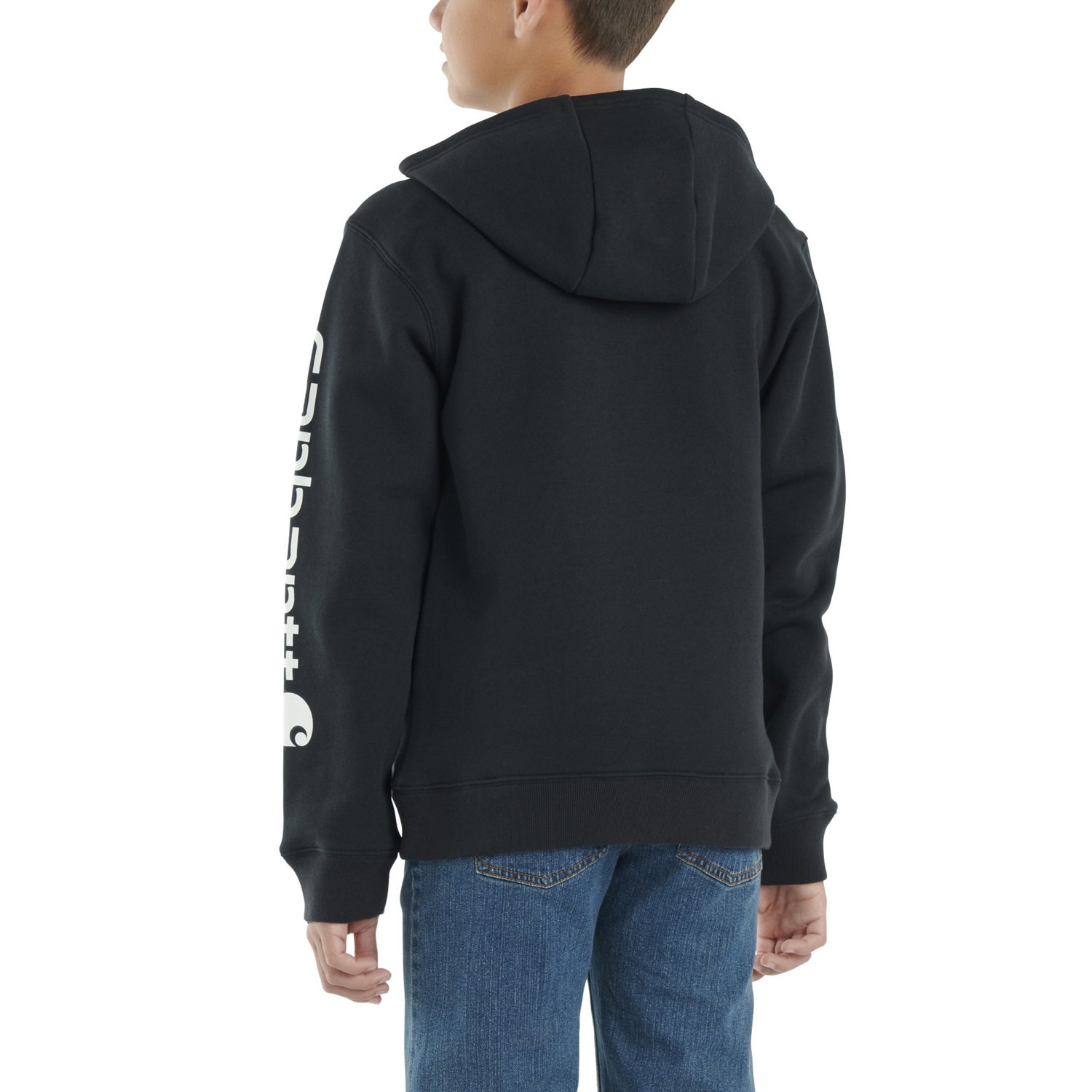 Carhartt Boys' Logo Pullover Hoodie                                                                                              - view number 3