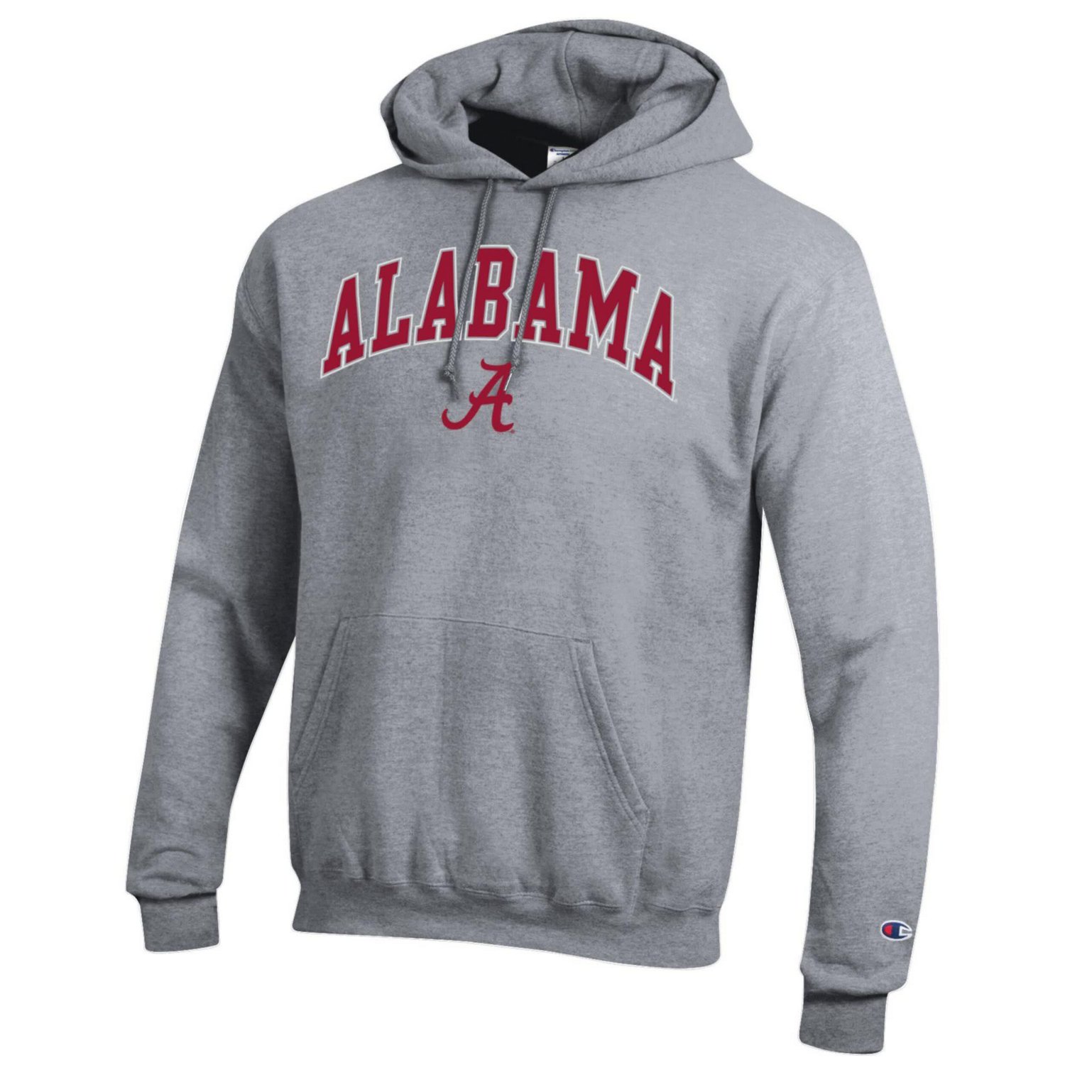Champion Alabama Crimson Tide Arch Over Logo Pullover Hoodie - view number 2