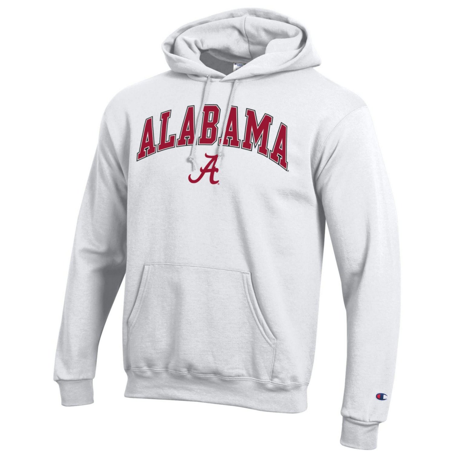 Champion Alabama Crimson Tide Arch Over Logo Pullover Hoodie - view number 2