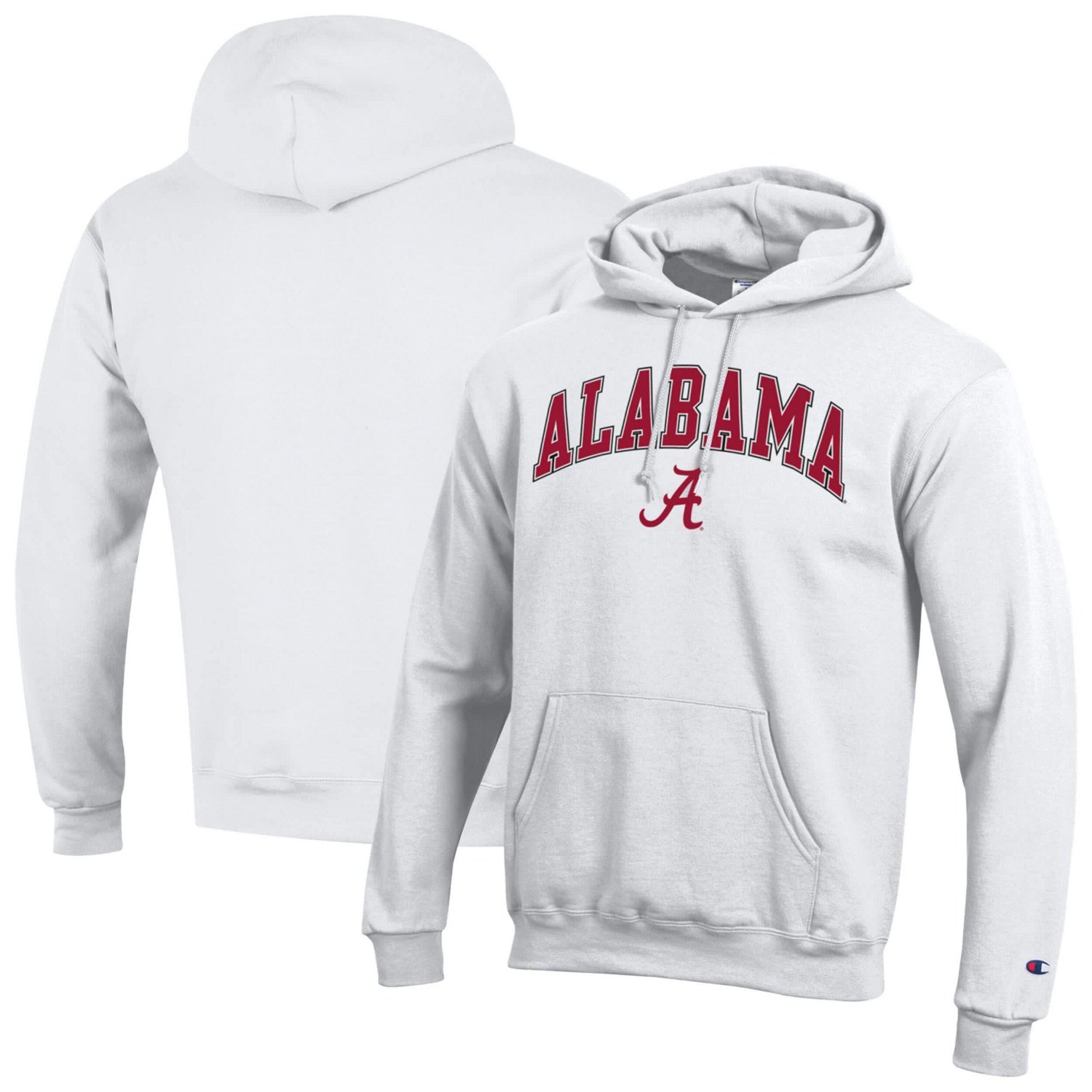 Champion Alabama Crimson Tide Arch Over Logo Pullover Hoodie - view number 1