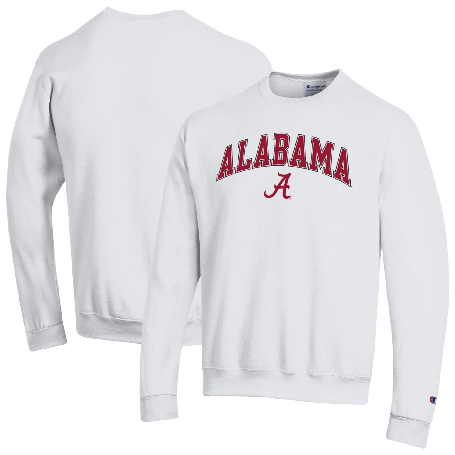 Champion Alabama Crimson Tide Arch Over Logo Pullover Sweatshirt                                                                