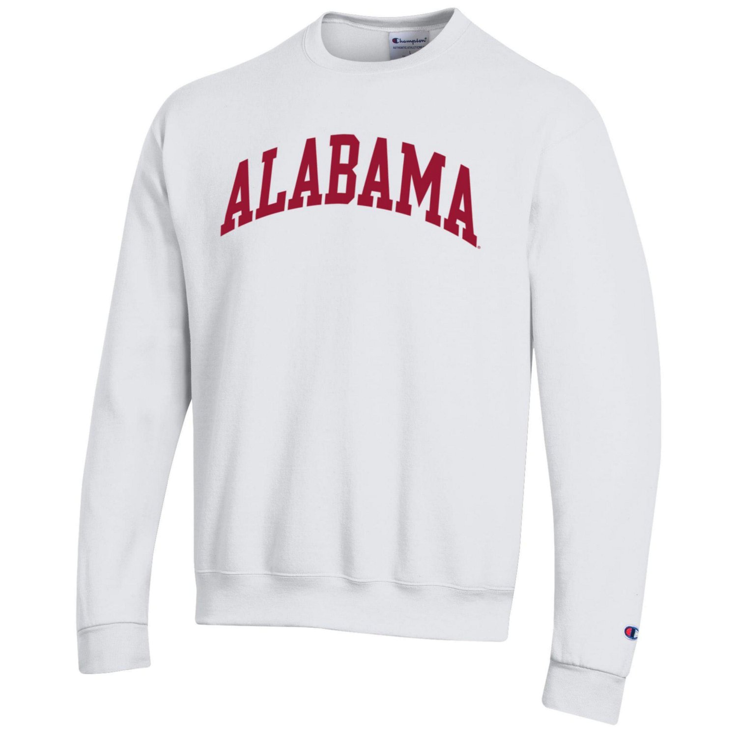 Champion Alabama Crimson Tide Basic Arch Fleece Pullover Sweatshirt - view number 2