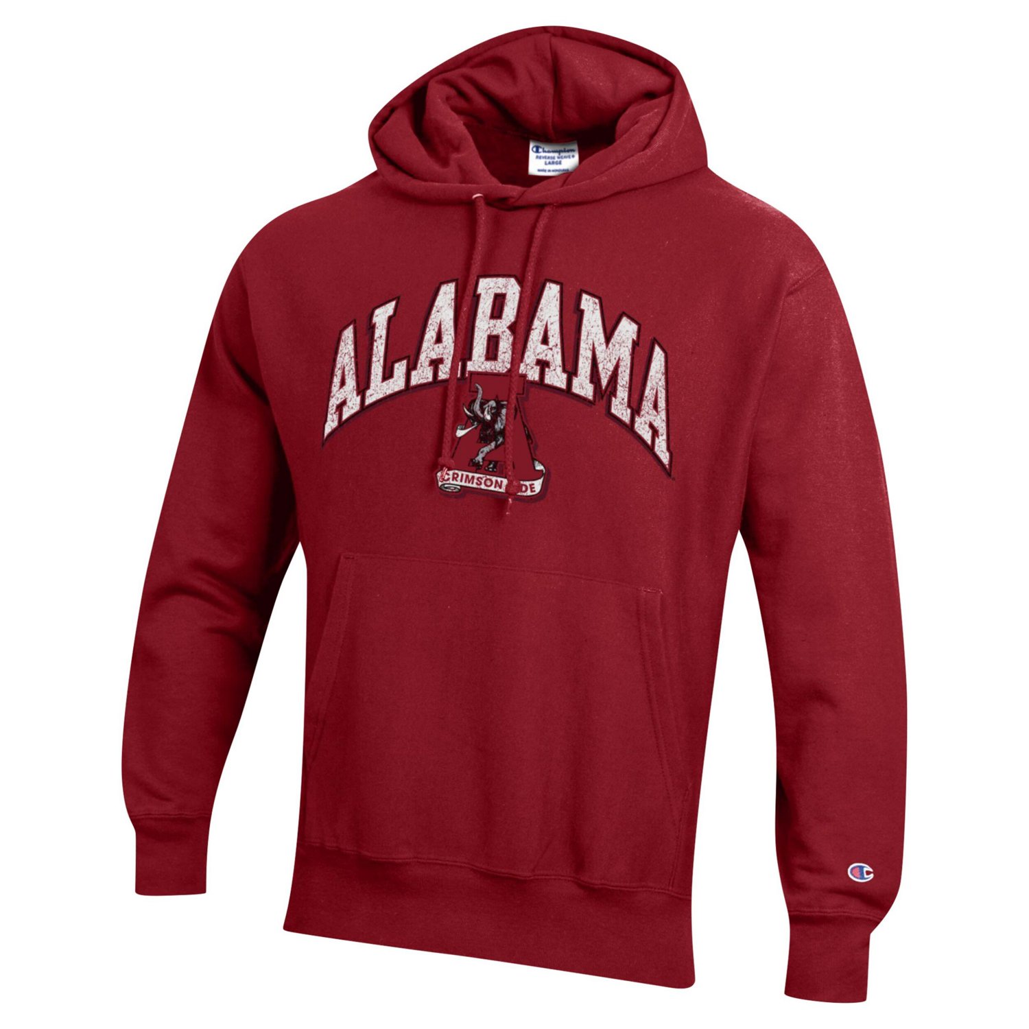 Champion Alabama Tide Vault Late Night Reverse Weave Pullover Hoodie                                                             - view number 2