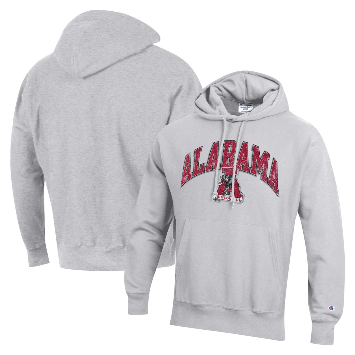 Champion Alabama Tide Vault Late Night Reverse Weave Pullover Hoodie                                                             - view number 1