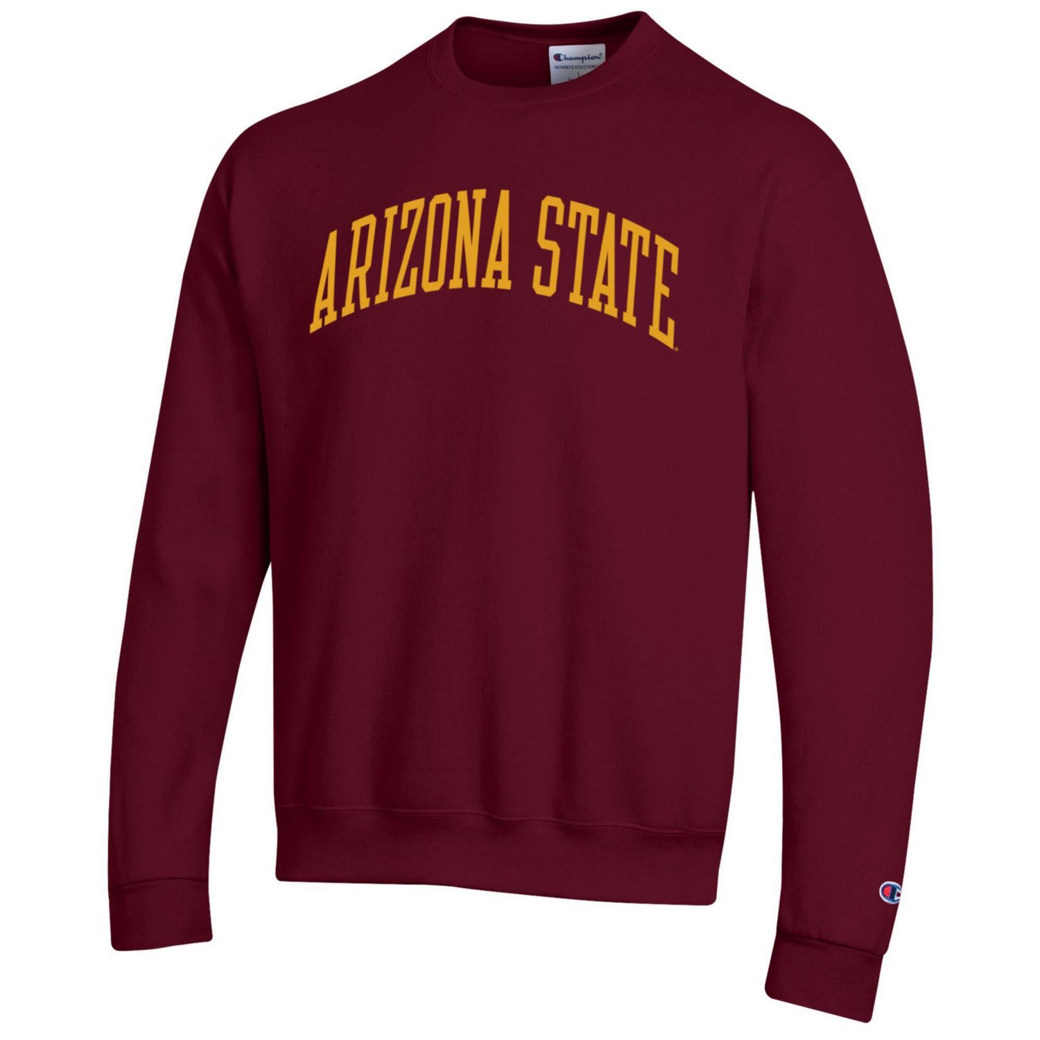 Champion Arizona State Sun Devils Basic Arch Fleece Pullover Sweatshirt - view number 2
