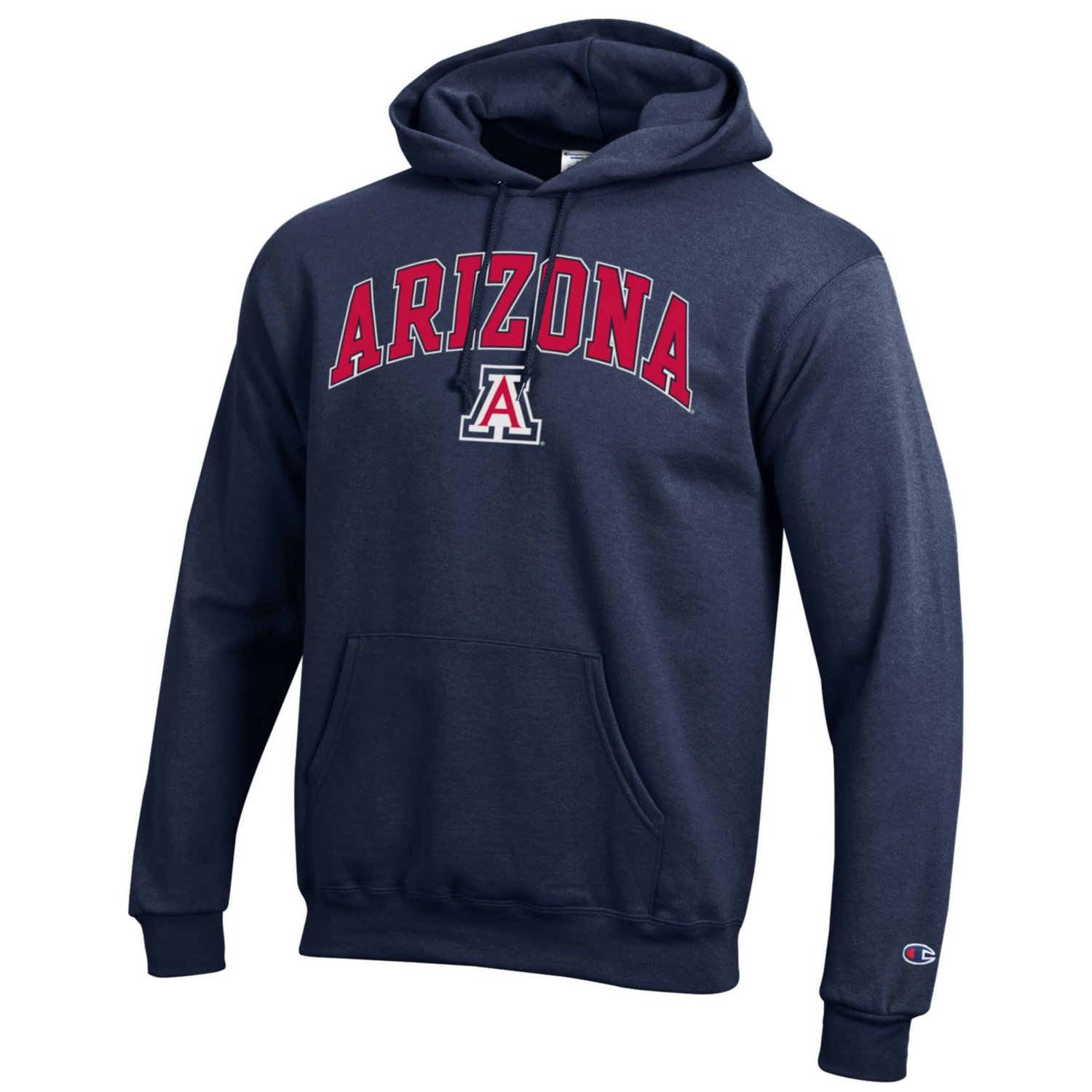 Champion Arizona Wildcats Arched Logo Fleece Pullover Hoodie - view number 2