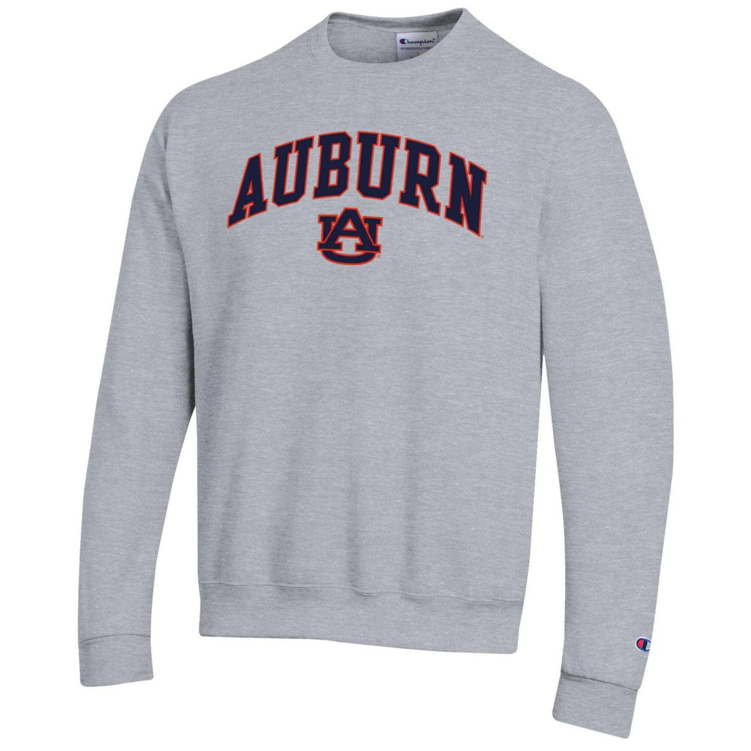 Champion Auburn Tigers Basic Arch Fleece Pullover Sweatshirt - view number 2
