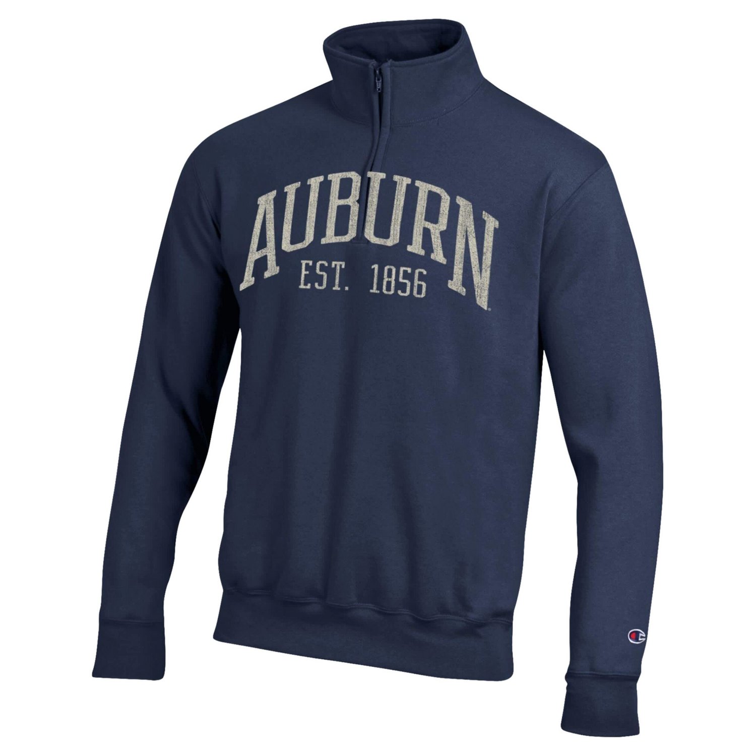 Champion Auburn Tigers Powerblend Quarter-Zip Pullover
