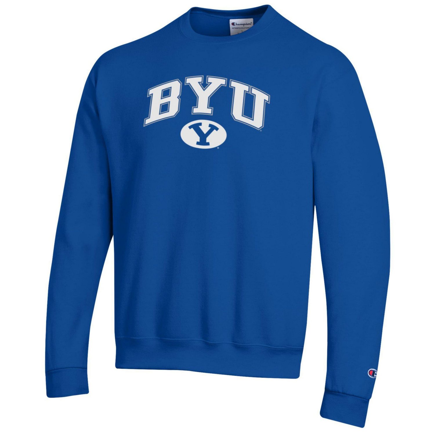 Champion BYU Cougars Arch Over Logo Pullover Sweatshirt - view number 2