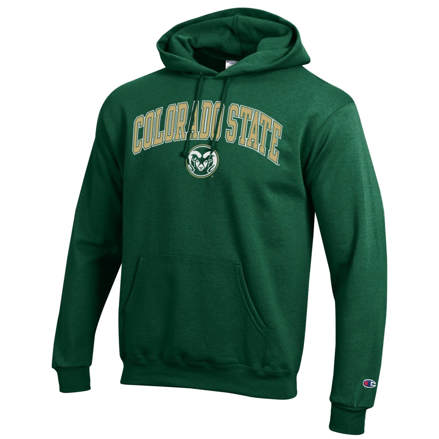 Champion Colorado State Rams Arch Over Logo Pullover Hoodie - view number 2