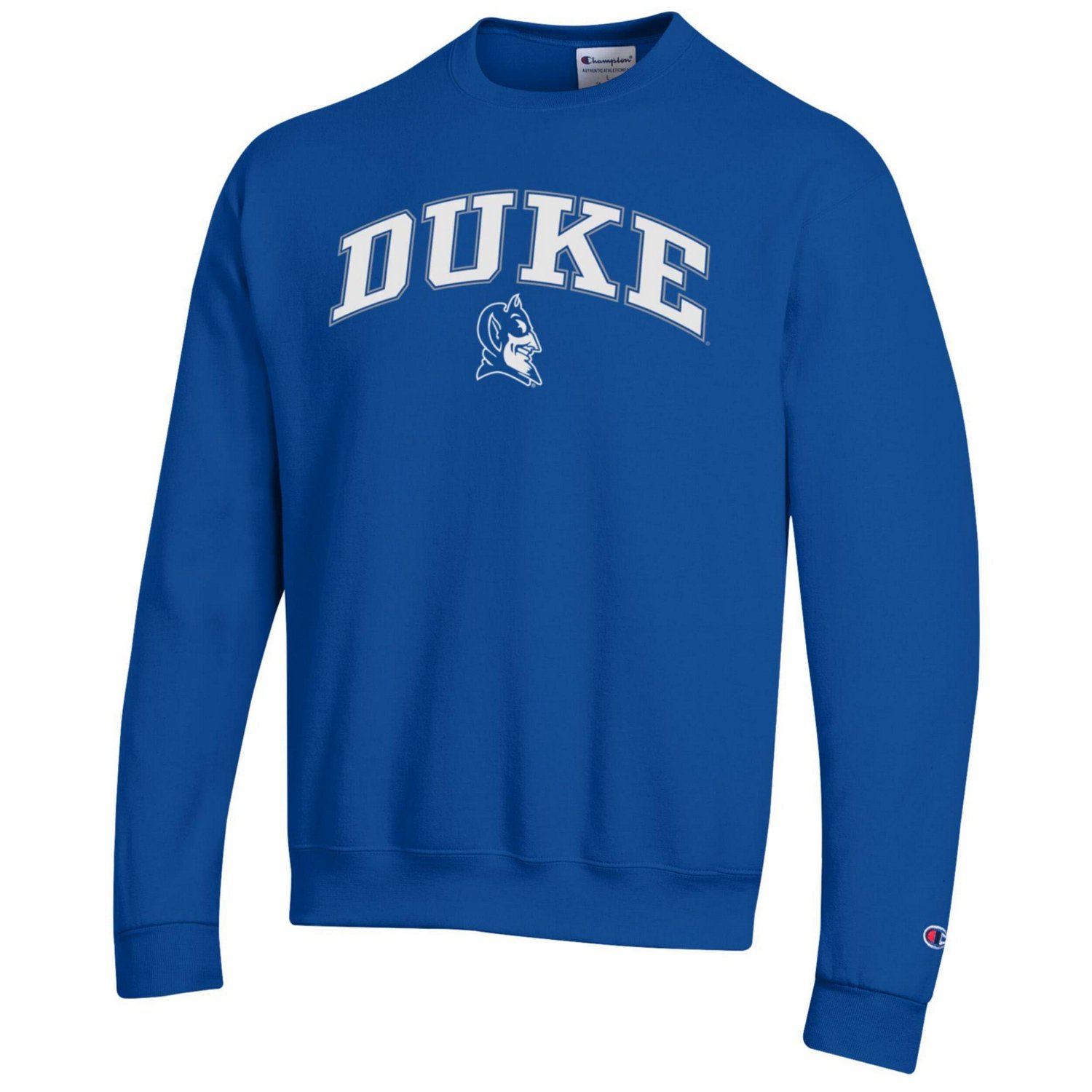 Champion Duke Blue Devils Arch Over Logo Pullover Sweatshirt - view number 2