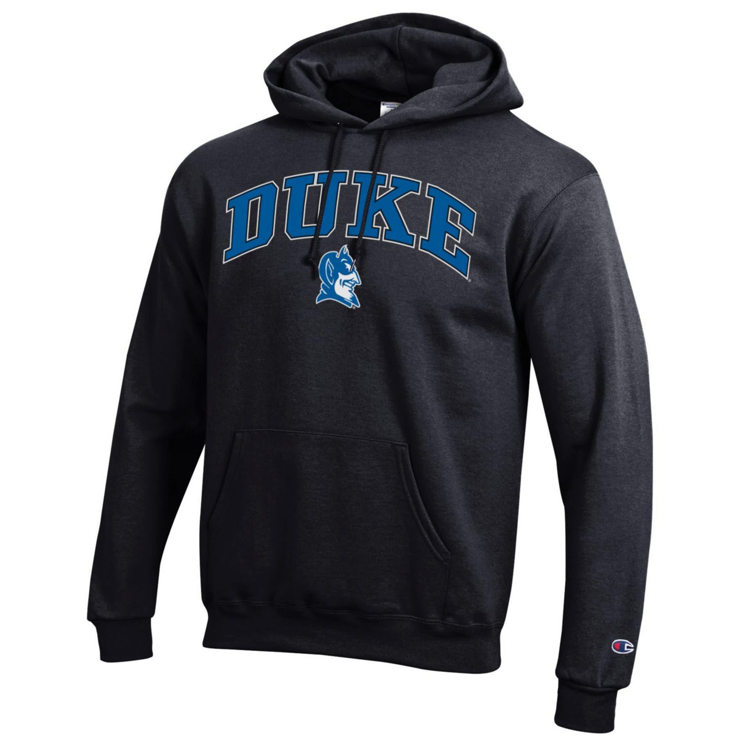 Champion Duke Blue Devils Arched Logo Fleece Pullover Hoodie - view number 2