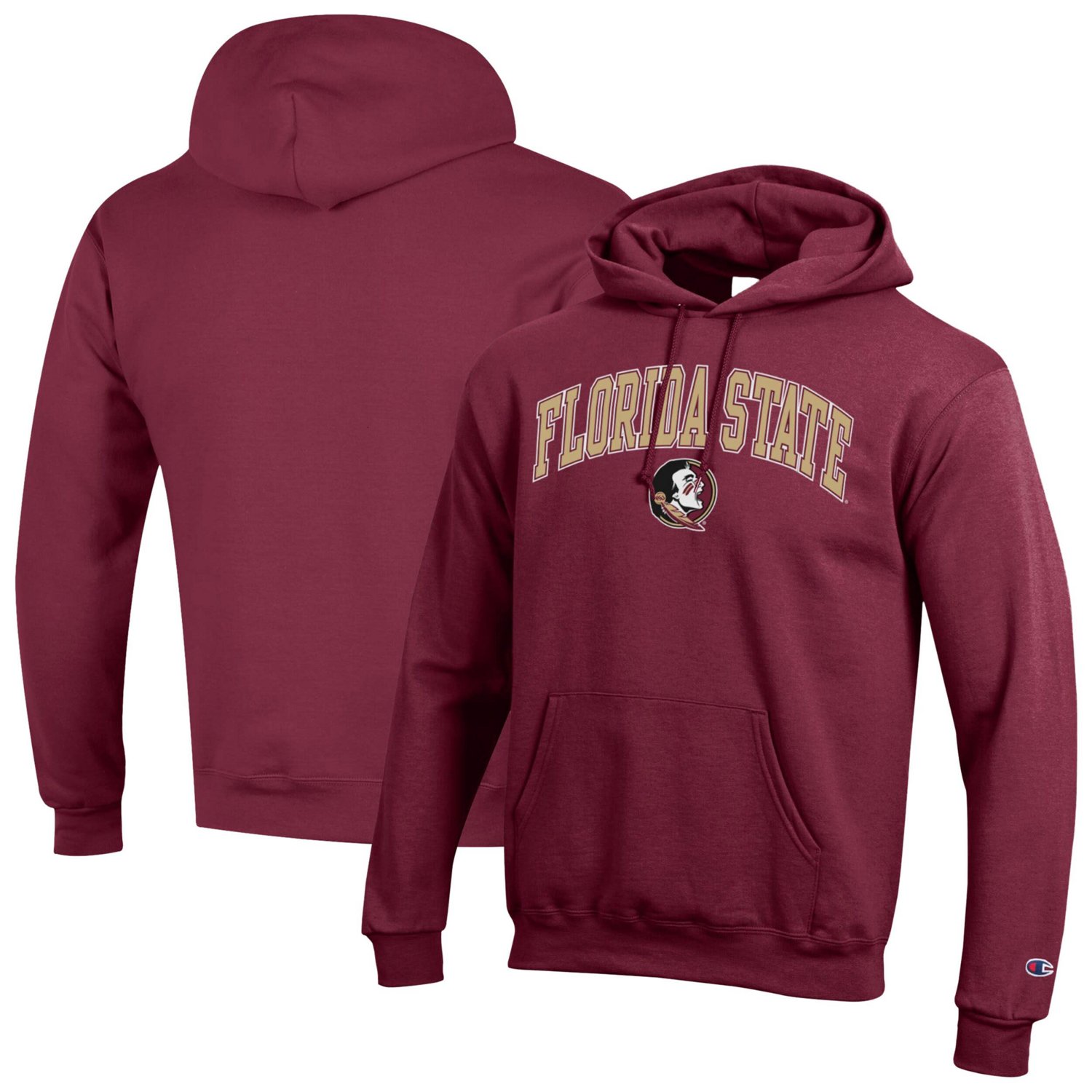 Champion Florida State Seminoles Arched Logo Fleece Pullover Hoodie - view number 1
