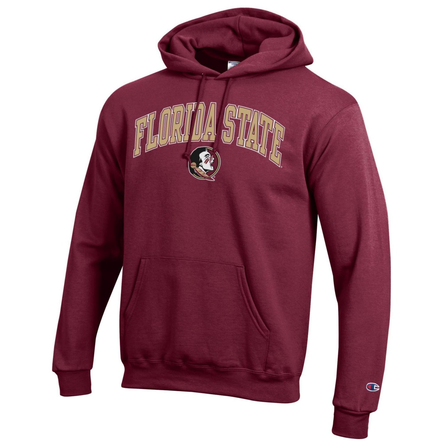Champion Florida State Seminoles Arched Logo Fleece Pullover Hoodie - view number 2