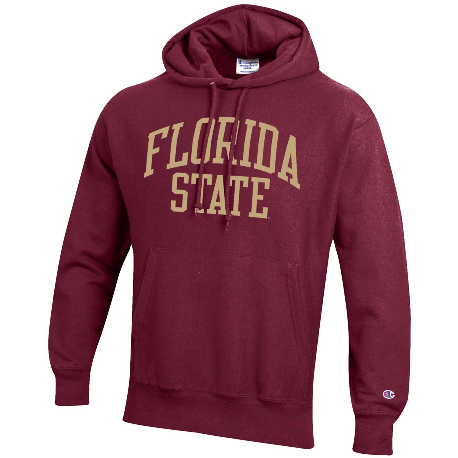Champion Florida State Seminoles Team Arch Reverse Weave Pullover Hoodie                                                         - view number 2
