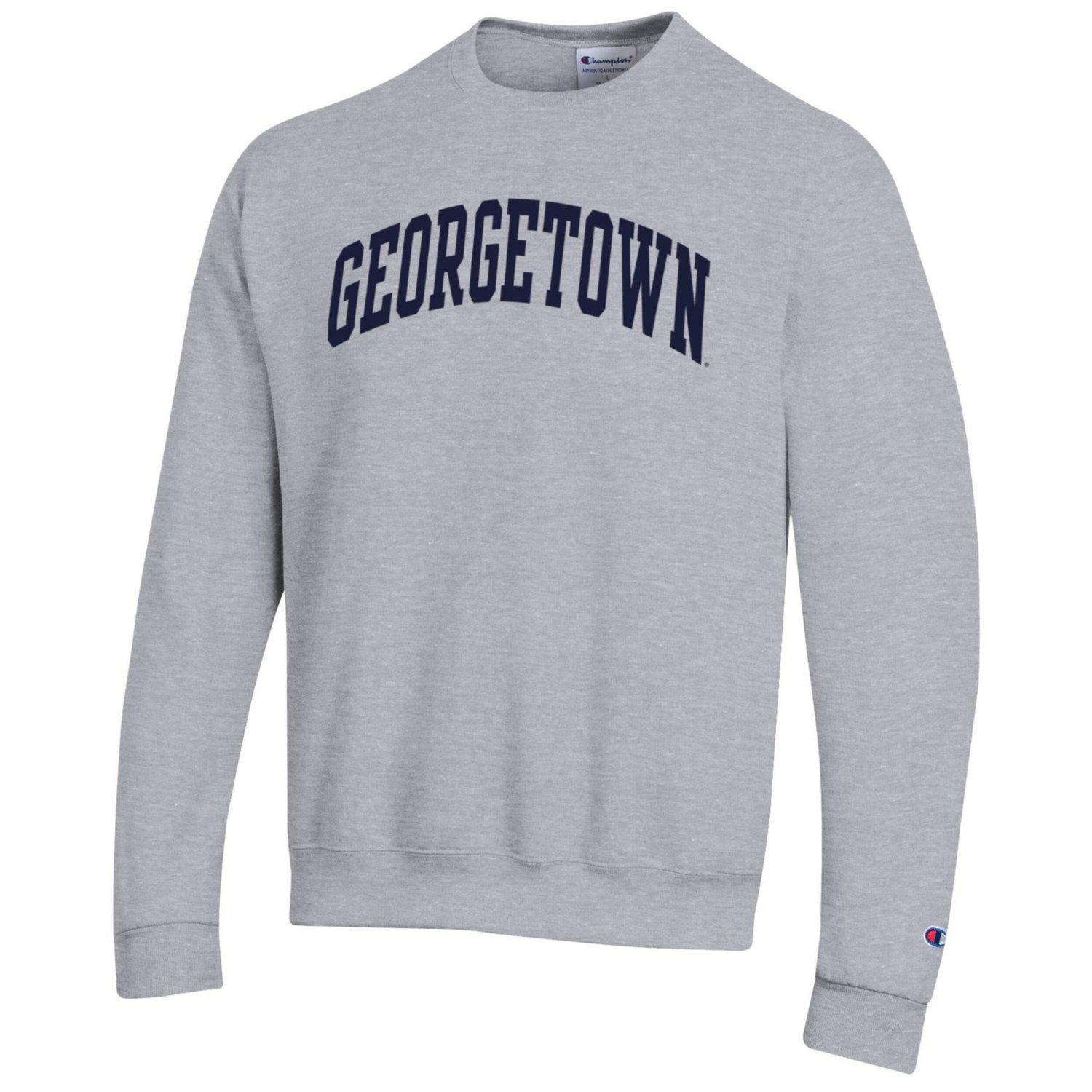 Champion Georgetown Hoyas Basic Arch Fleece Pullover Sweatshirt - view number 2
