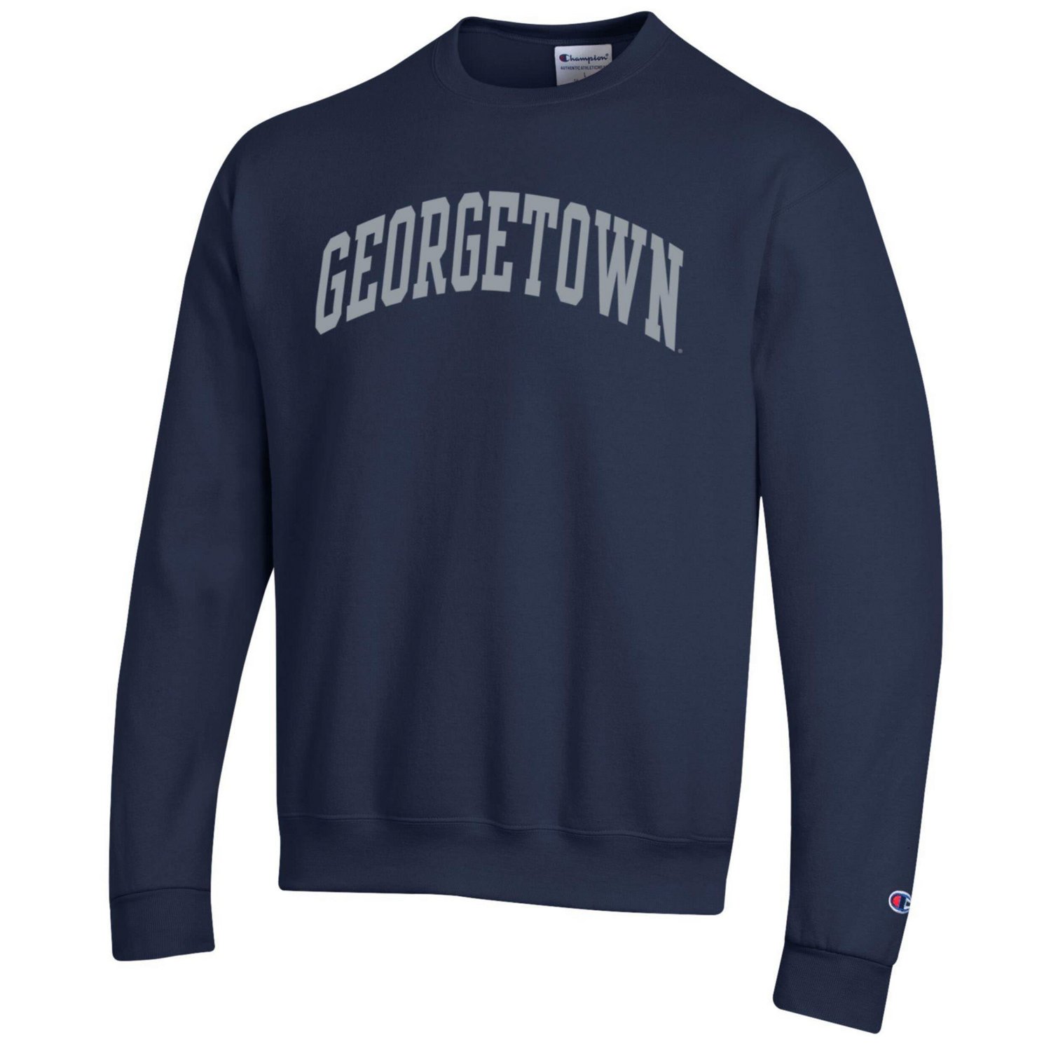Champion Georgetown Hoyas Basic Arch Fleece Pullover Sweatshirt - view number 2