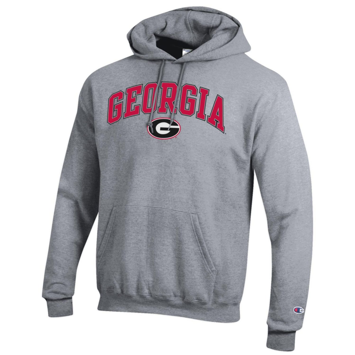 Champion Georgia Bulldogs Arch Over Logo Pullover Hoodie - view number 2