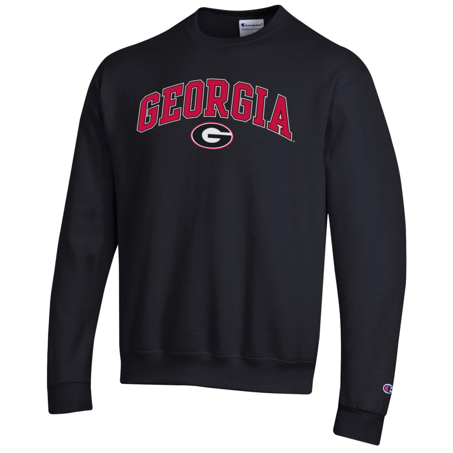 Champion Georgia Bulldogs Arch Over Logo Pullover Sweatshirt - view number 2