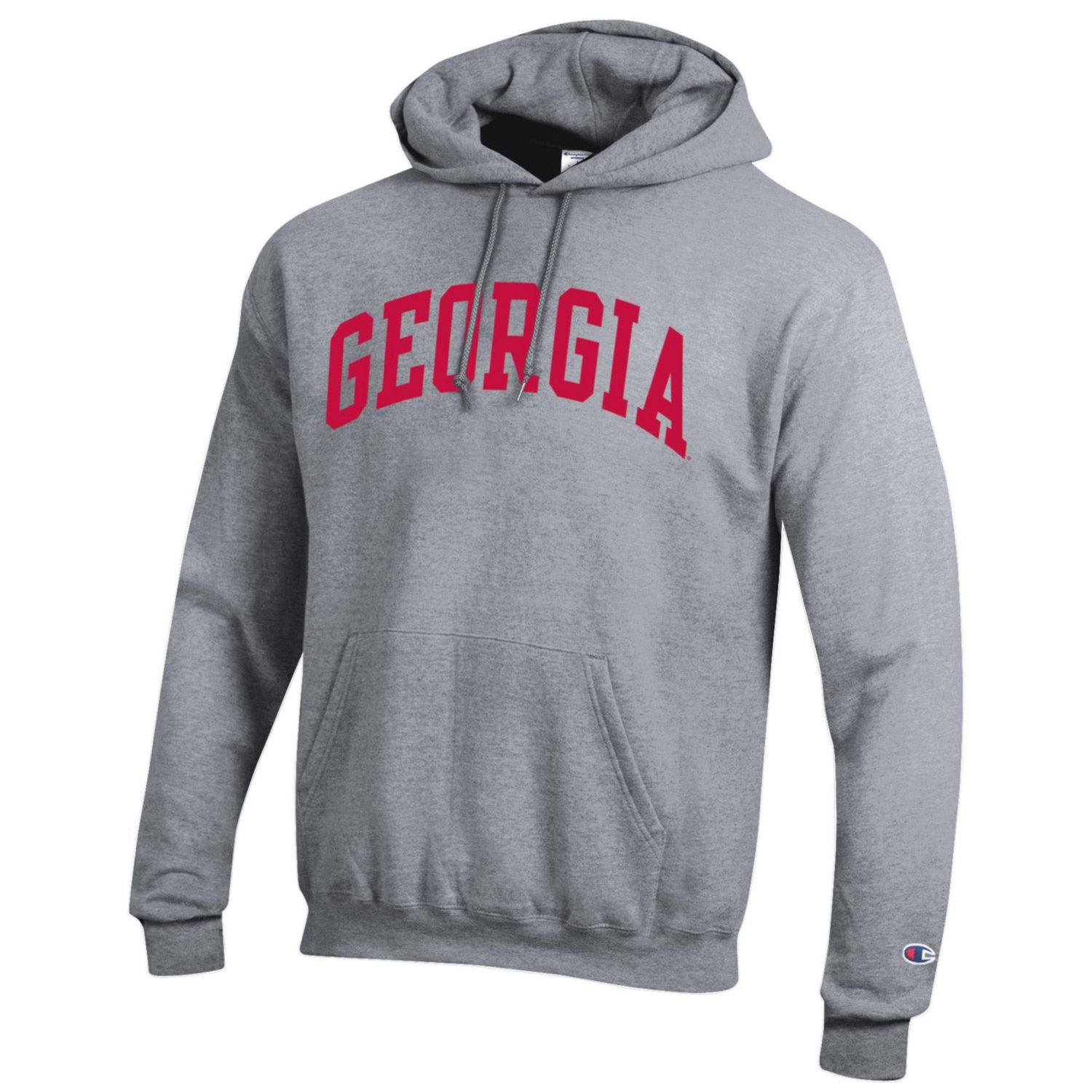 Champion Georgia Bulldogs Basic Arch Fleece Pullover Hoodie - view number 2