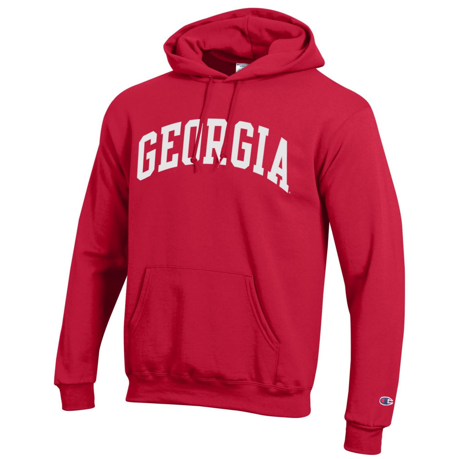 Champion Georgia Bulldogs Basic Arch Fleece Pullover Hoodie - view number 2