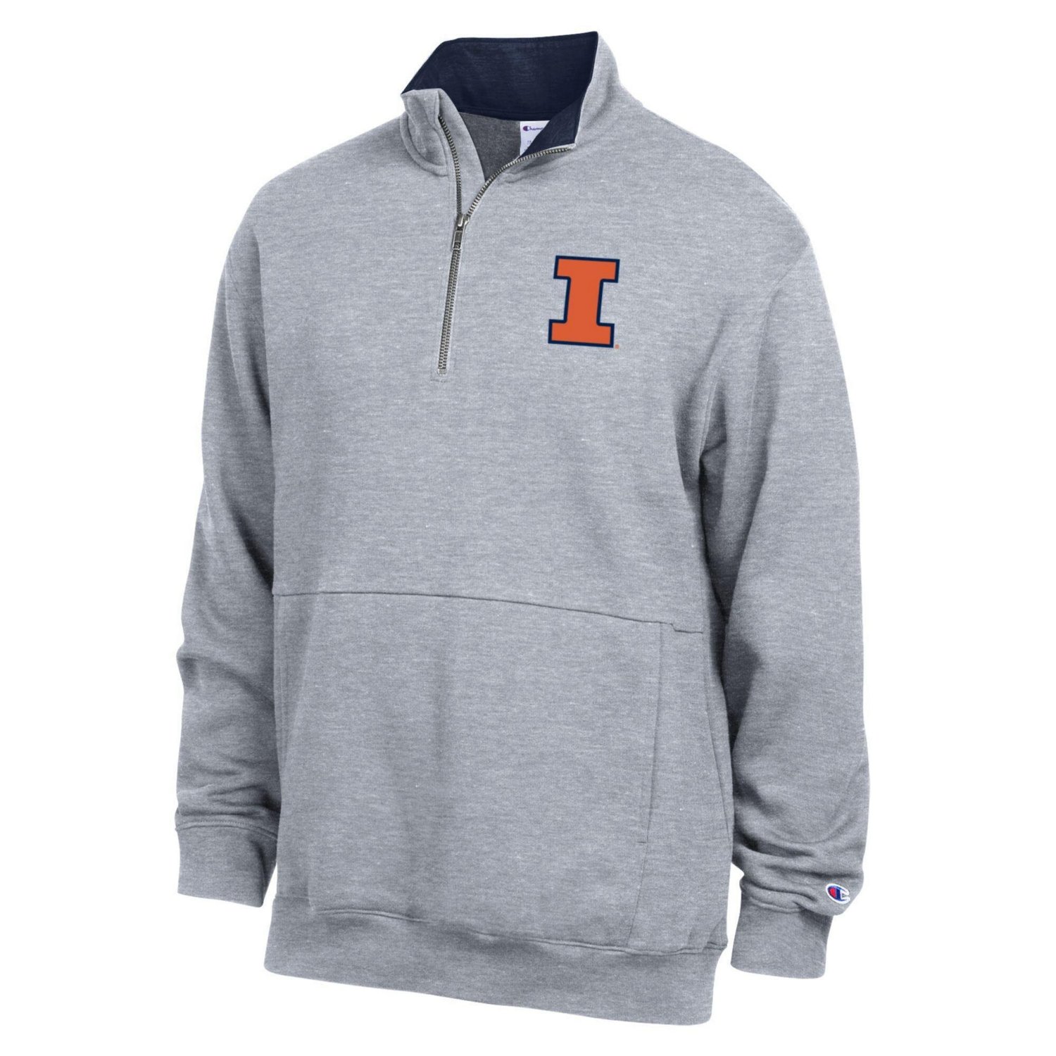 Champion Illinois Fighting Illini Fleece Quarter-Zip Pullover