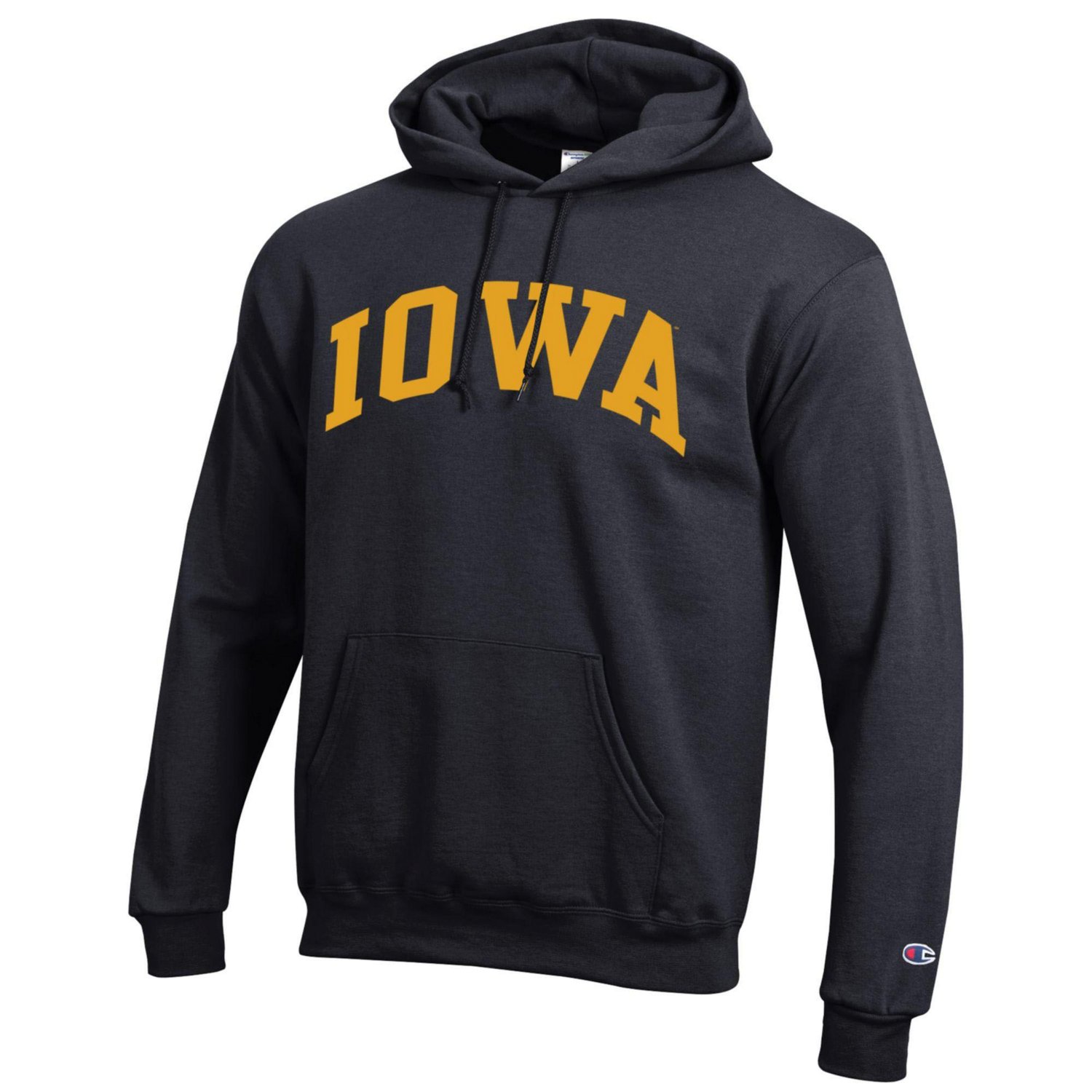 Champion Iowa Hawkeyes Basic Arch Fleece Pullover Hoodie - view number 2