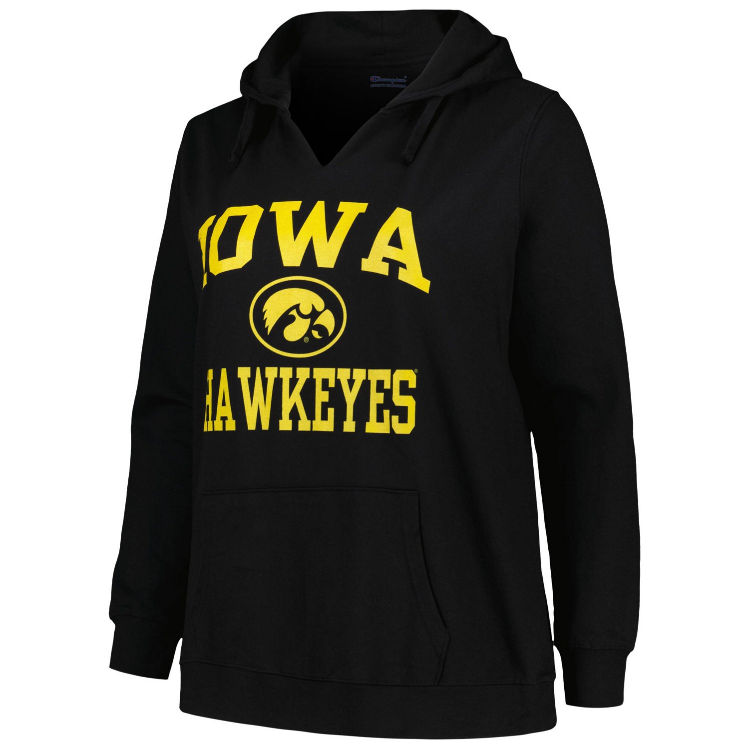 Champion Iowa Hawkeyes Plus Size Heart  Soul Notch Neck Pullover                                                                 - view number 2