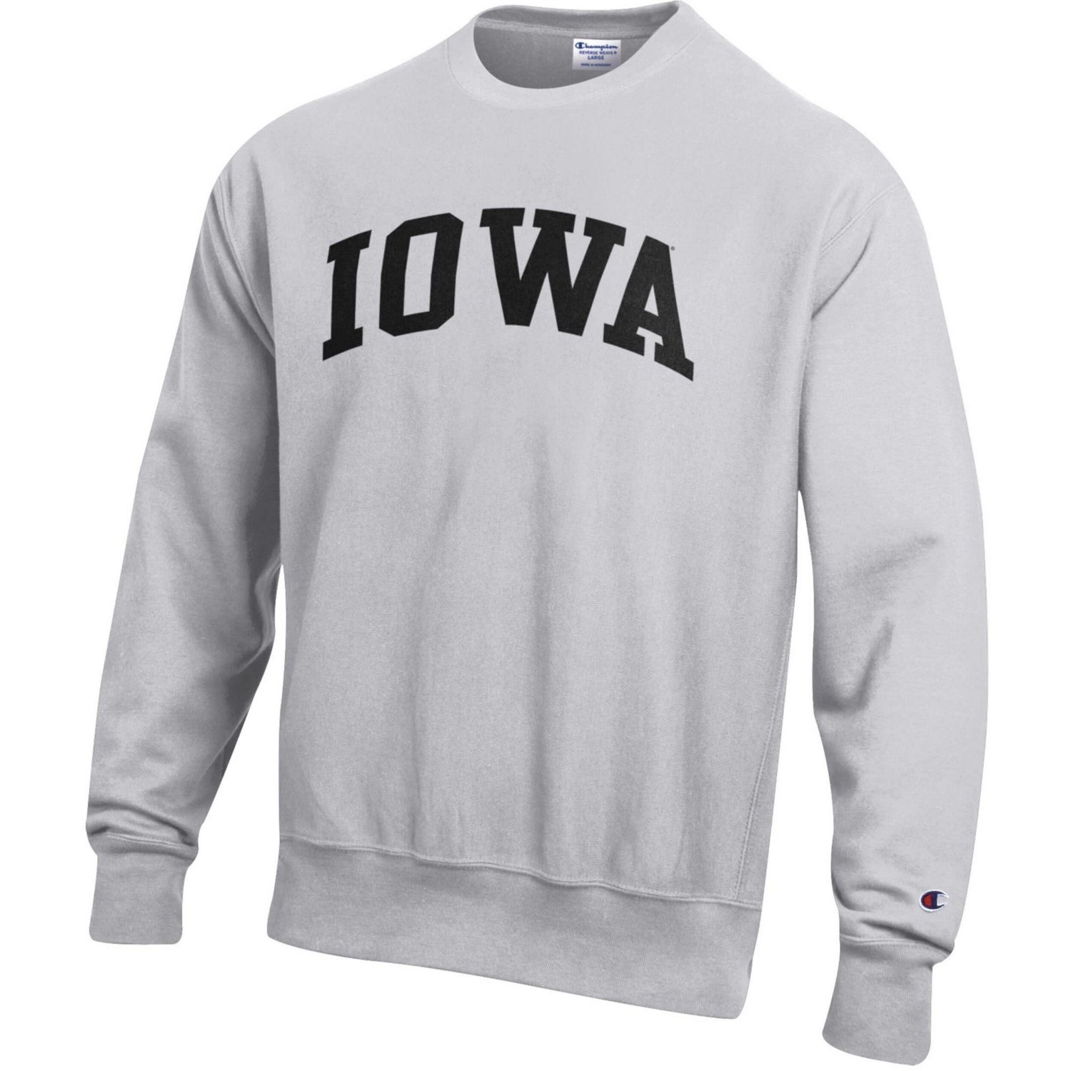 Champion Iowa Hawkeyes Reverse Weave Fleece Sweatshirt - view number 2