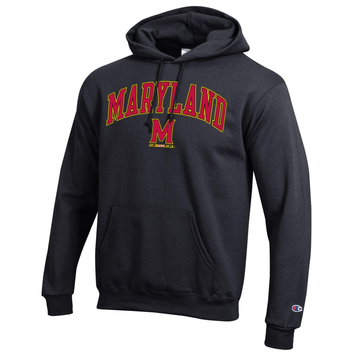 Champion Maryland Terrapins Arch Over Logo Pullover Hoodie - view number 2
