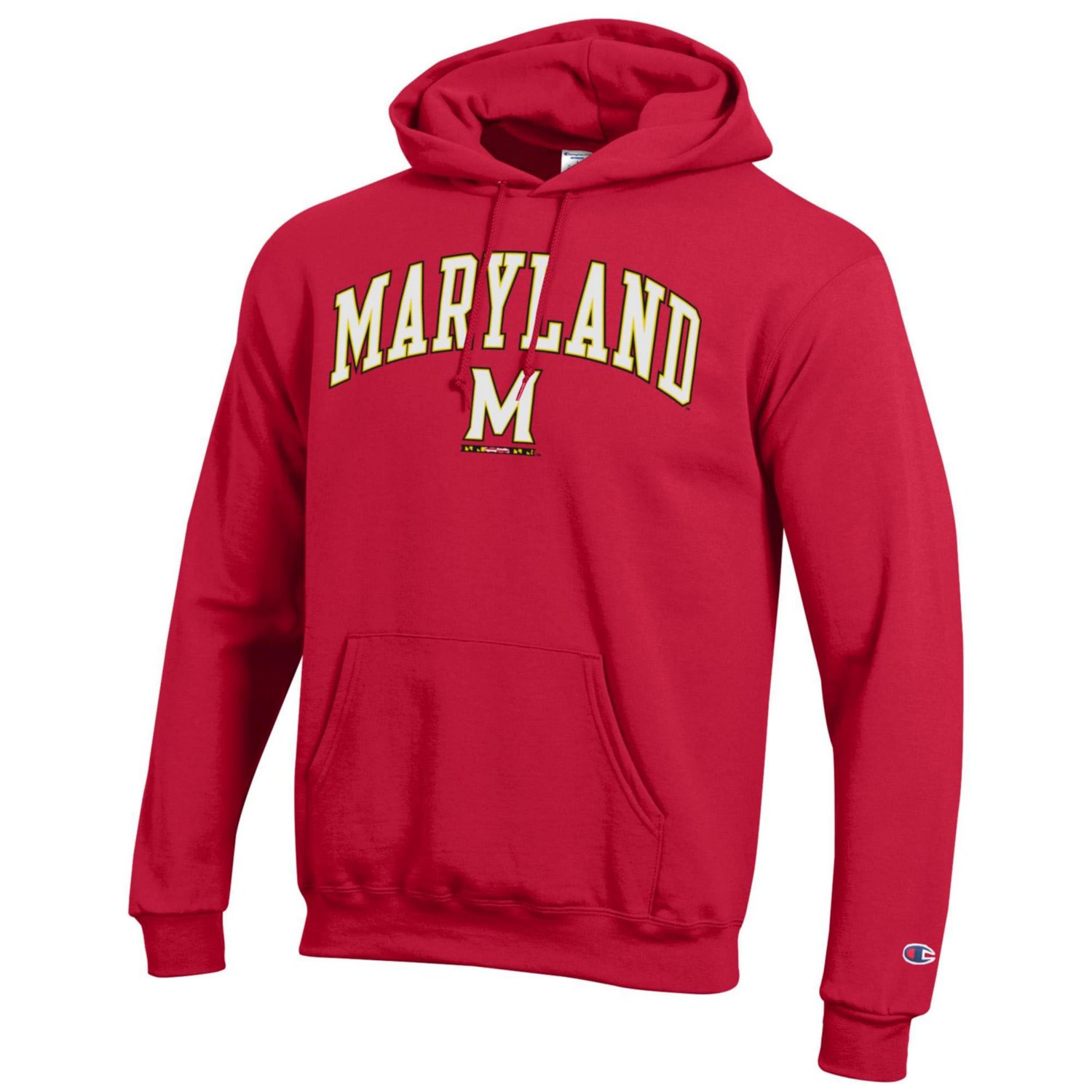 Champion Maryland Terrapins Arch Over Logo Pullover Hoodie - view number 2