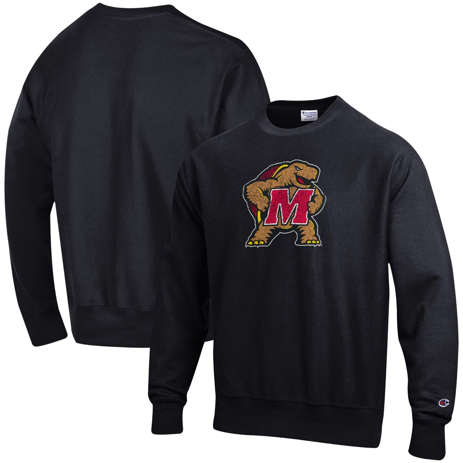 Champion Maryland Terrapins Vault Logo Reverse Weave Pullover Sweatshirt