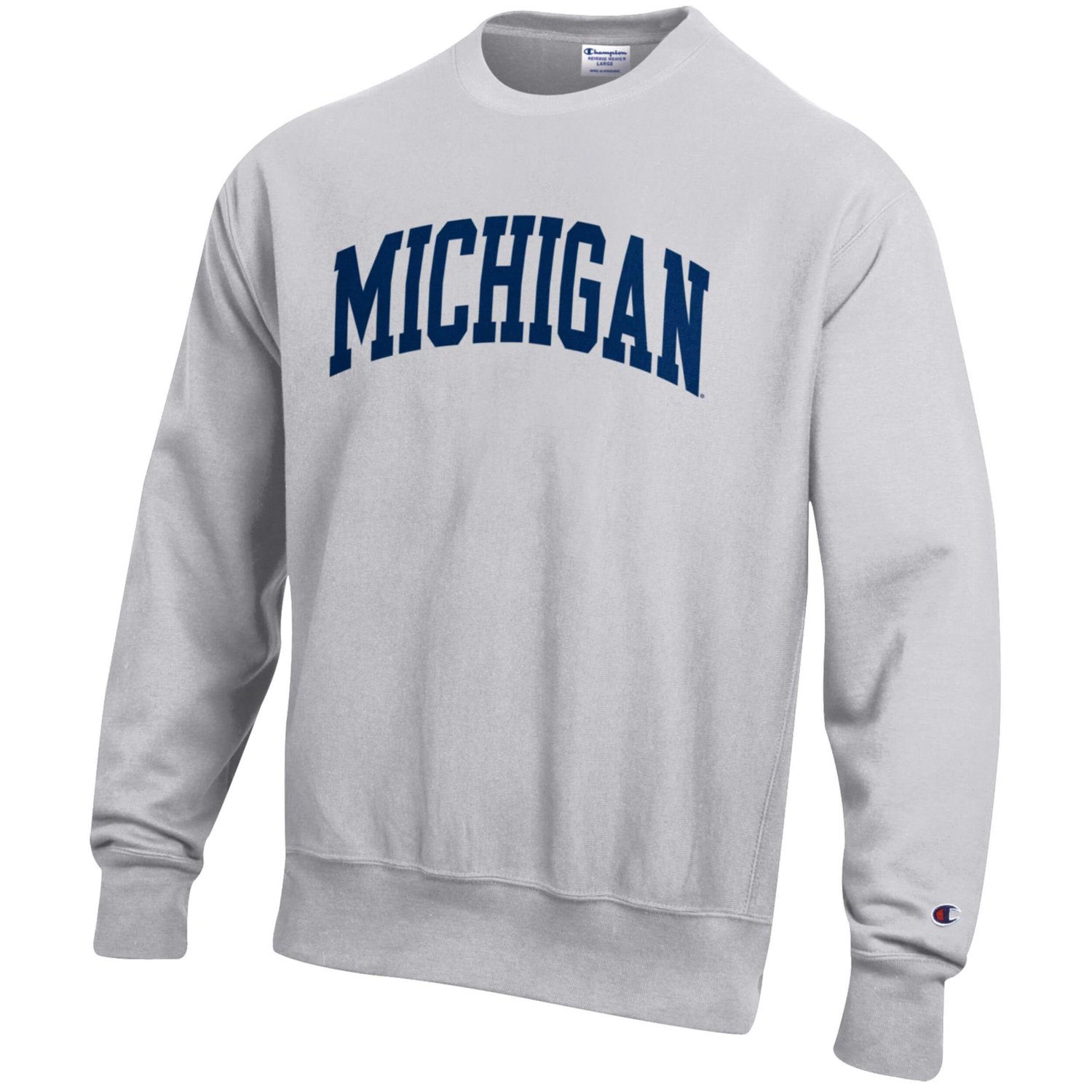Champion Michigan Wolverines Reverse Weave Fleece Sweatshirt - view number 2