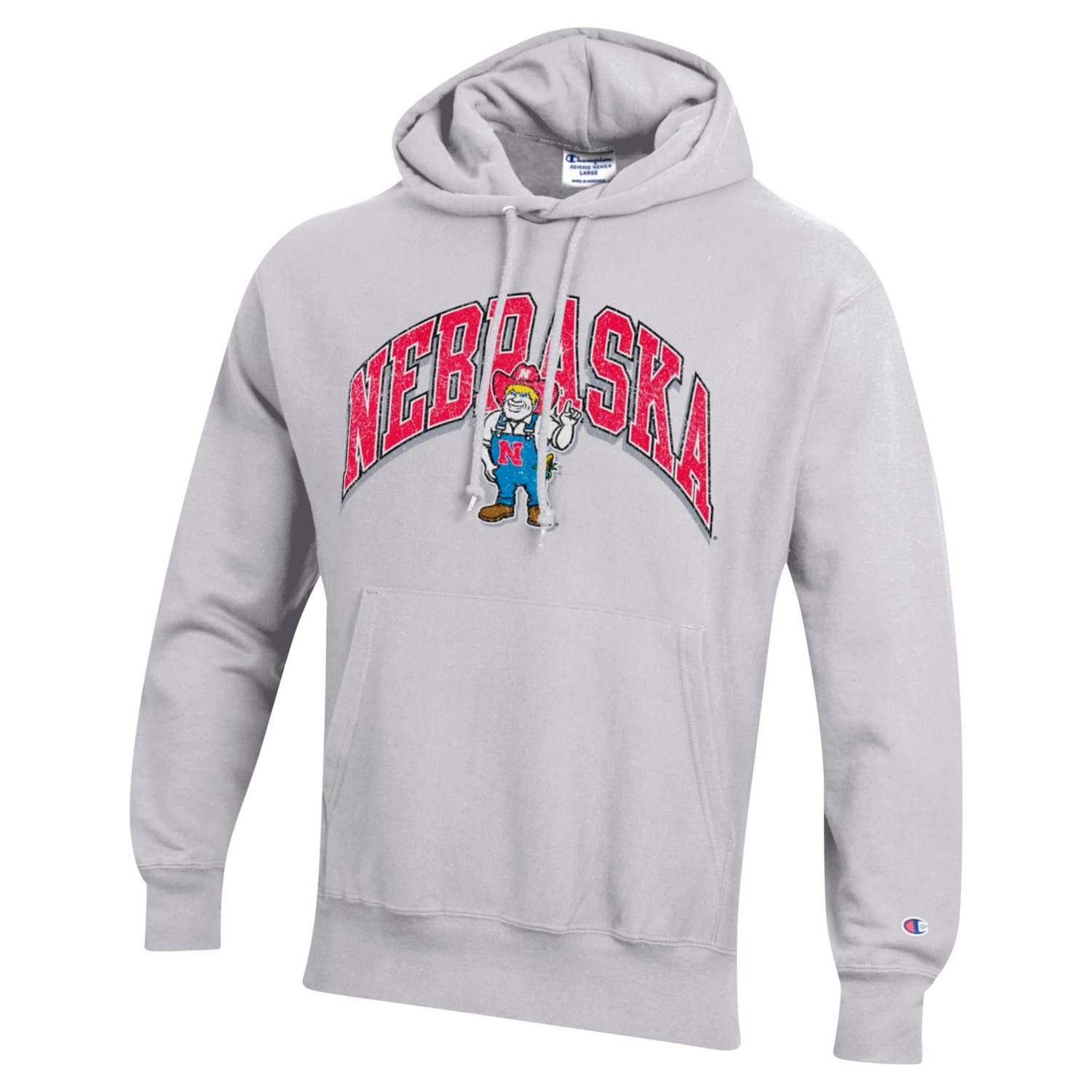 Champion Nebraska Huskers Vault Late Night Reverse Weave Pullover Hoodie