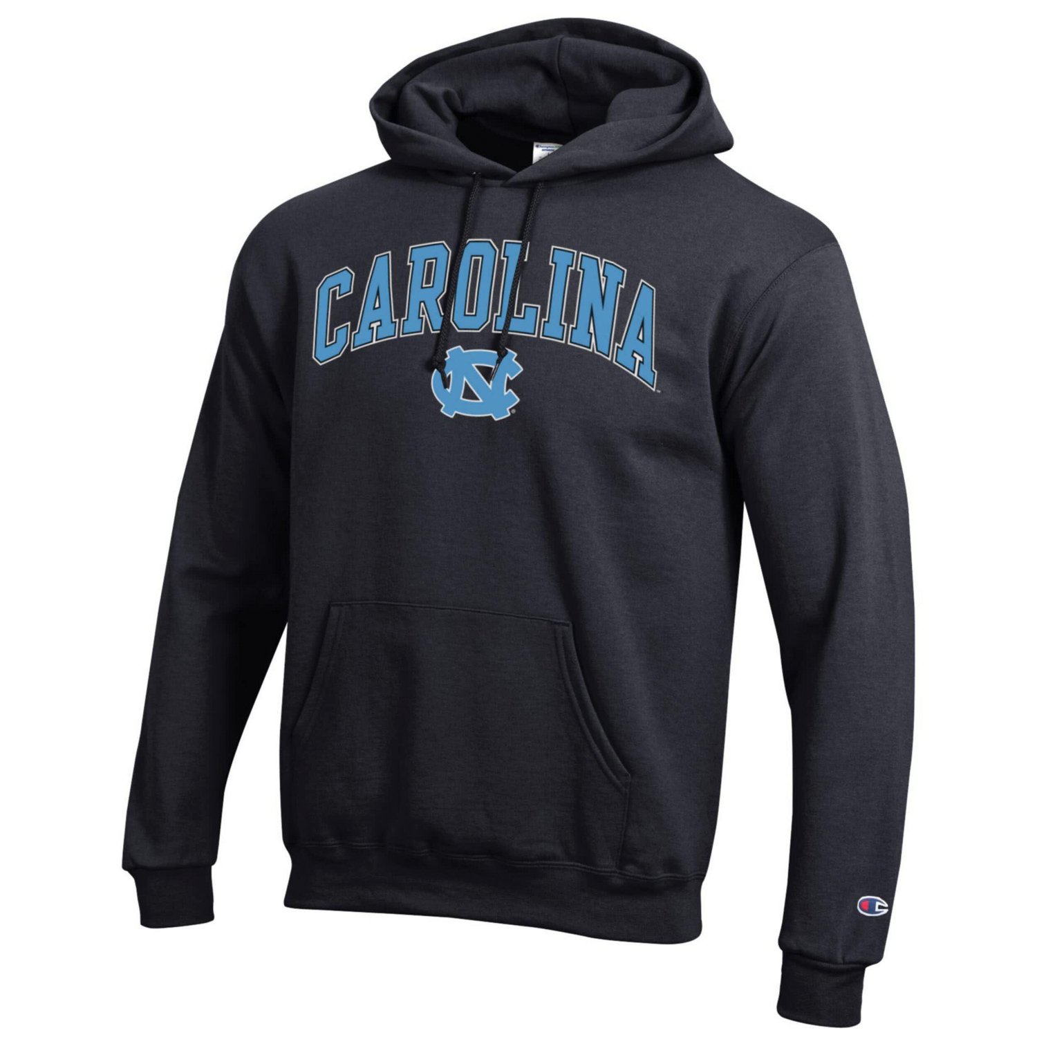 Champion North Carolina Tar Heels Arch Over Logo Pullover Hoodie - view number 2