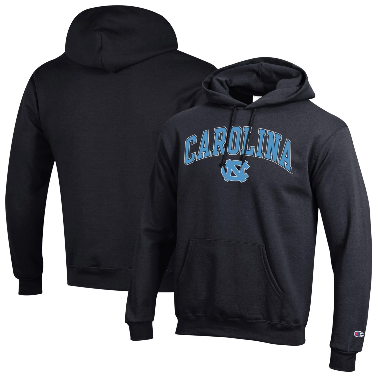 Champion North Carolina Tar Heels Arch Over Logo Pullover Hoodie