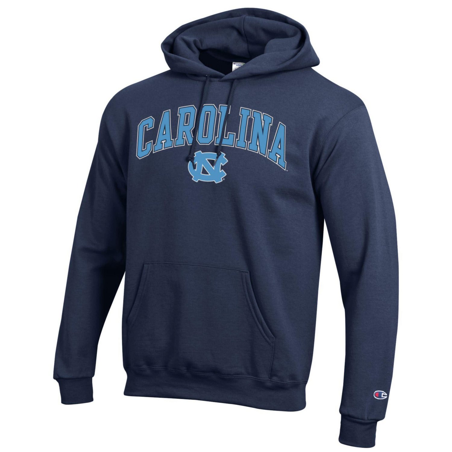 Champion North Carolina Tar Heels Arch Over Logo Pullover Hoodie - view number 2