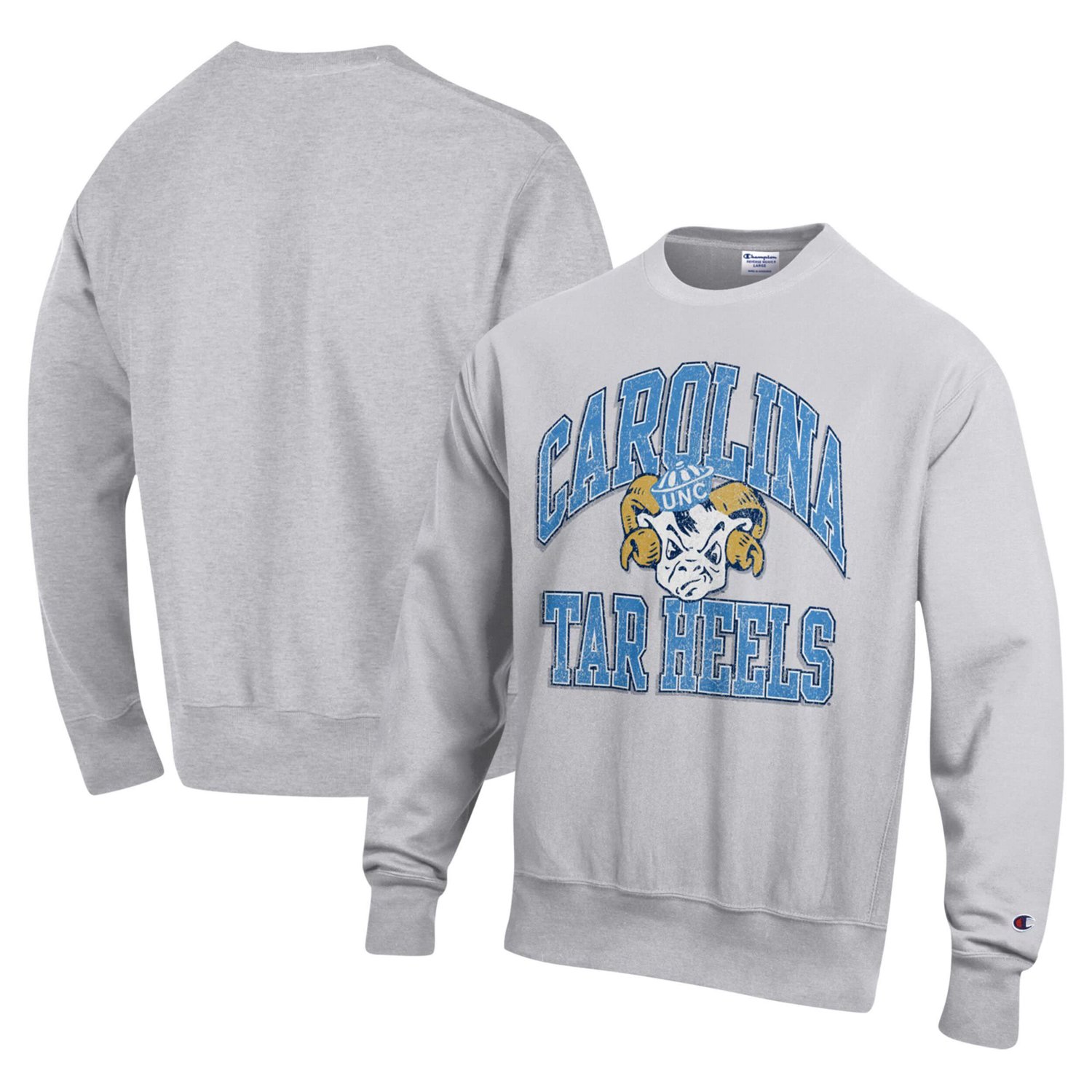 Champion North Carolina Tar Heels Vault Late Night Reverse Weave Pullover Sweatshirt Academy
