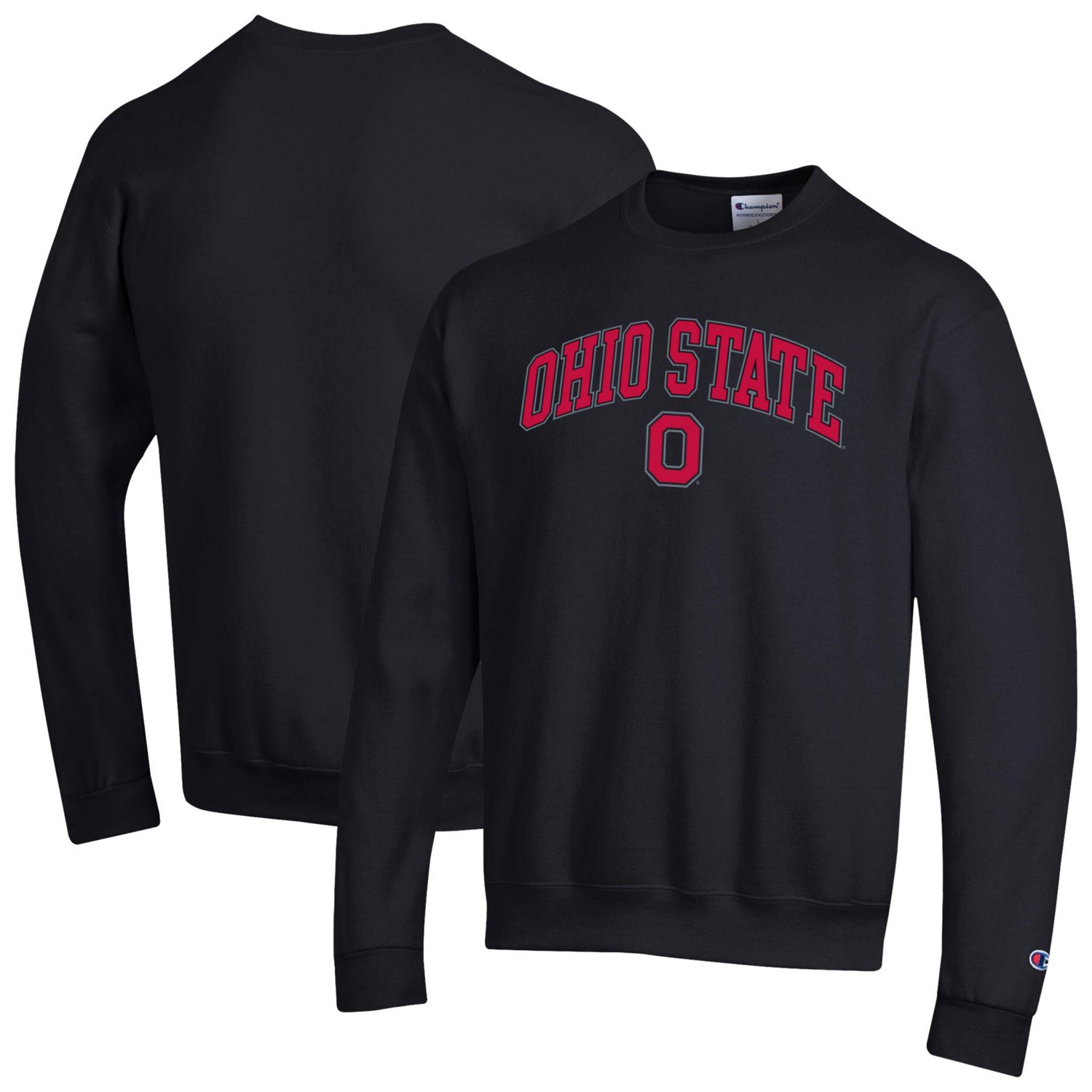 Champion Ohio State Buckeyes Arch Over Logo Pullover Sweatshirt