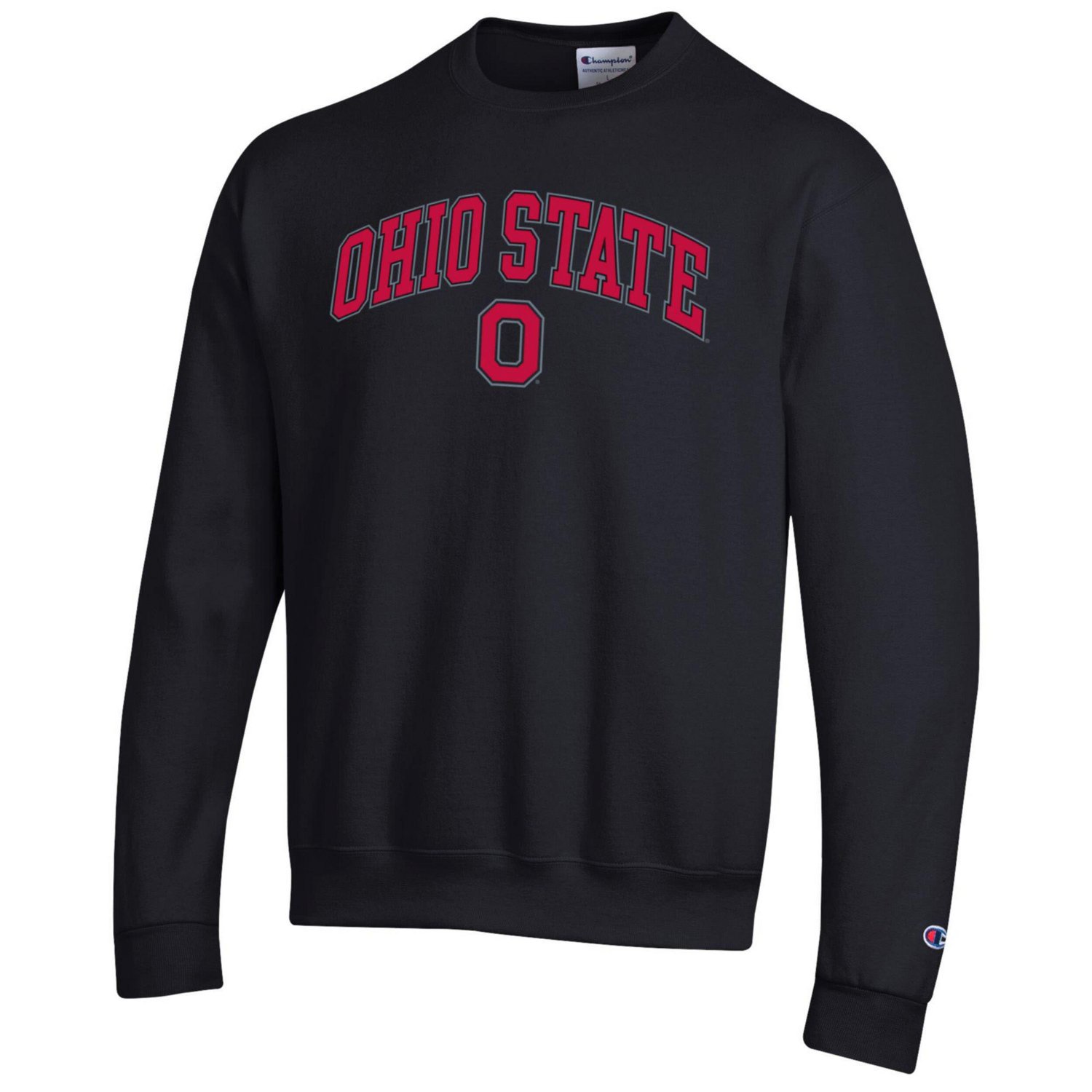 Champion Ohio State Buckeyes Arch Over Logo Pullover Sweatshirt - view number 2